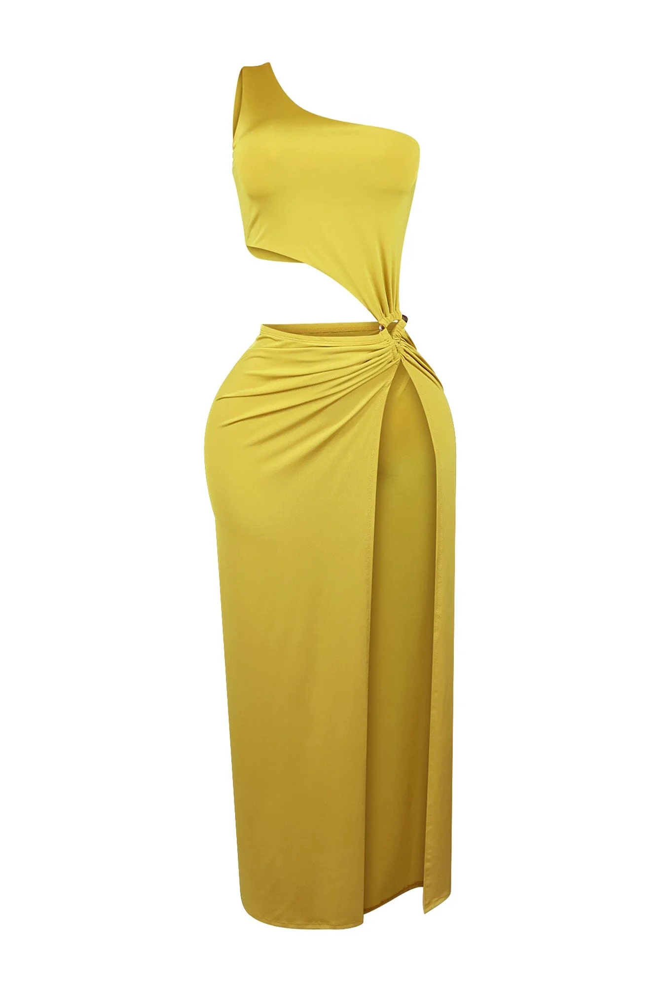Freak Me One Shoulder Cut Out Dress - Image 5