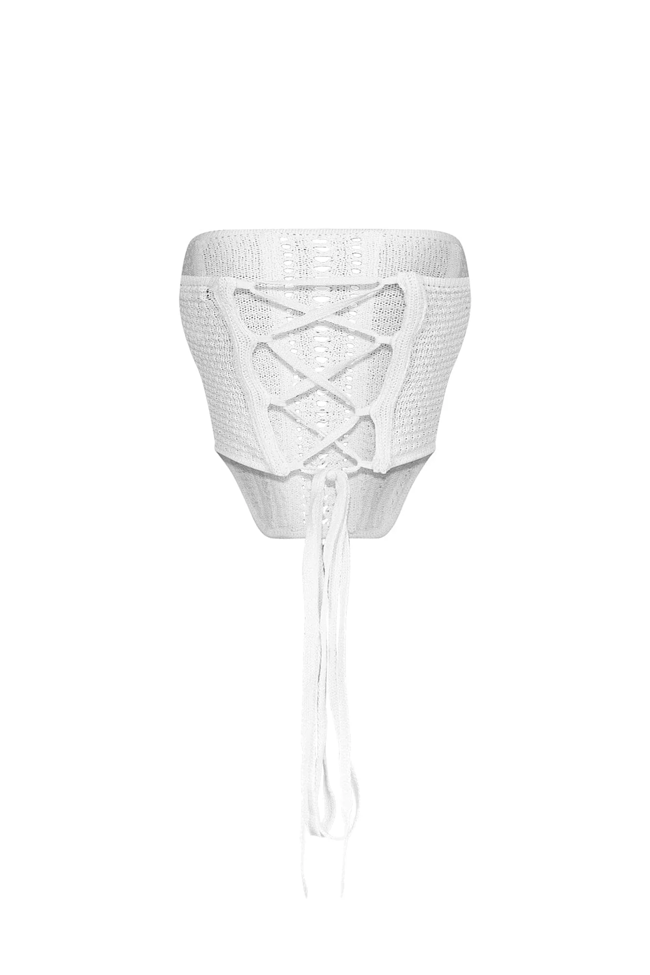 Free Spirit Corset Crochet Tube Top - Image 7
