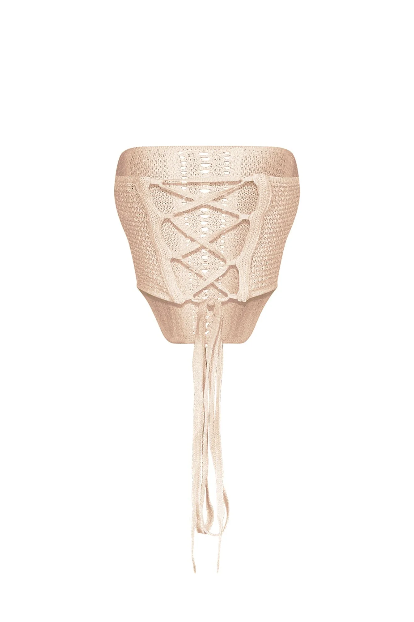 Free Spirit Corset Crochet Tube Top - Image 8