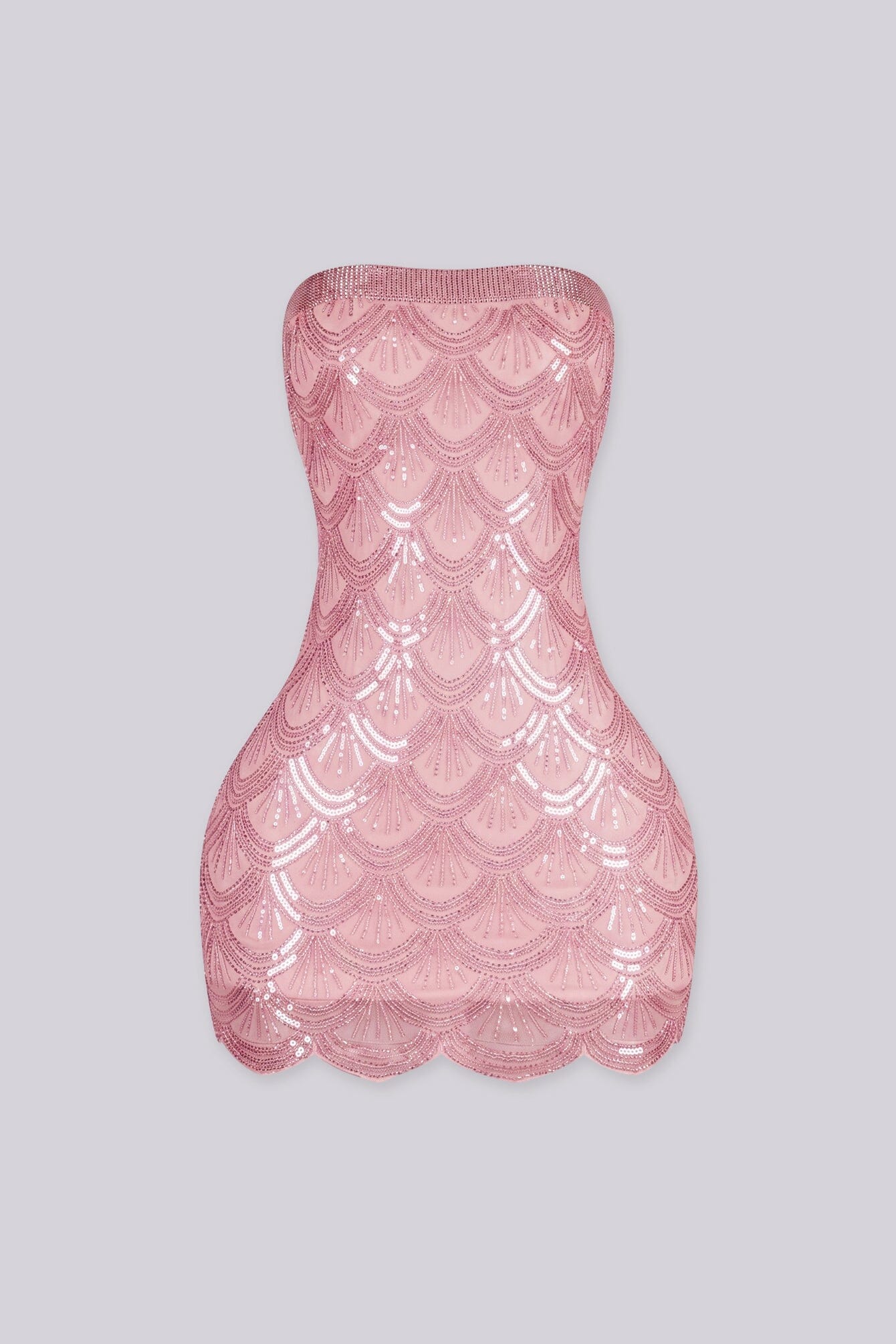 Gatsby Rhinestone Tube Mini Dress - Image 7