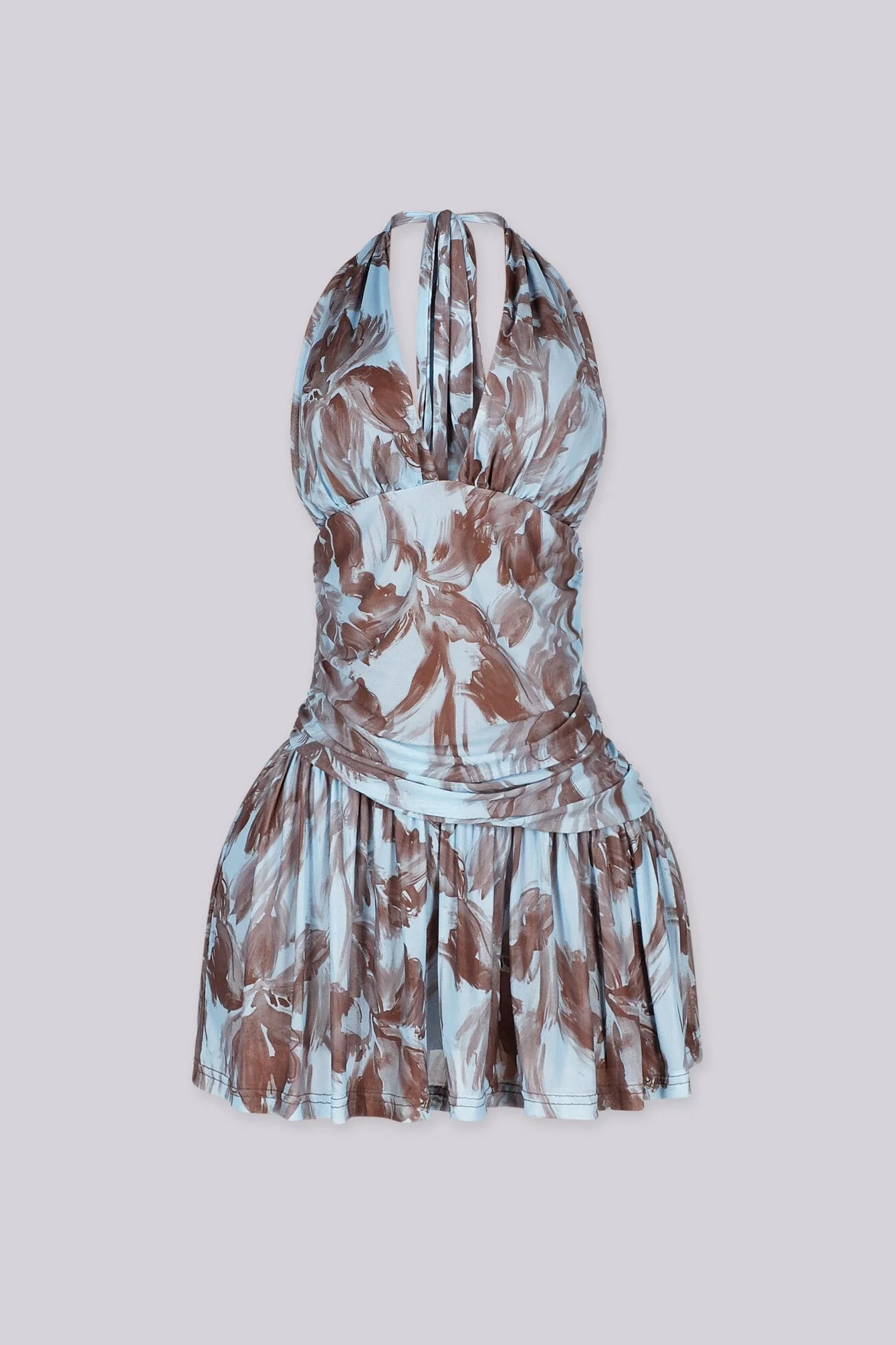 Gemini Bluey Halter Mini Dress - Image 3