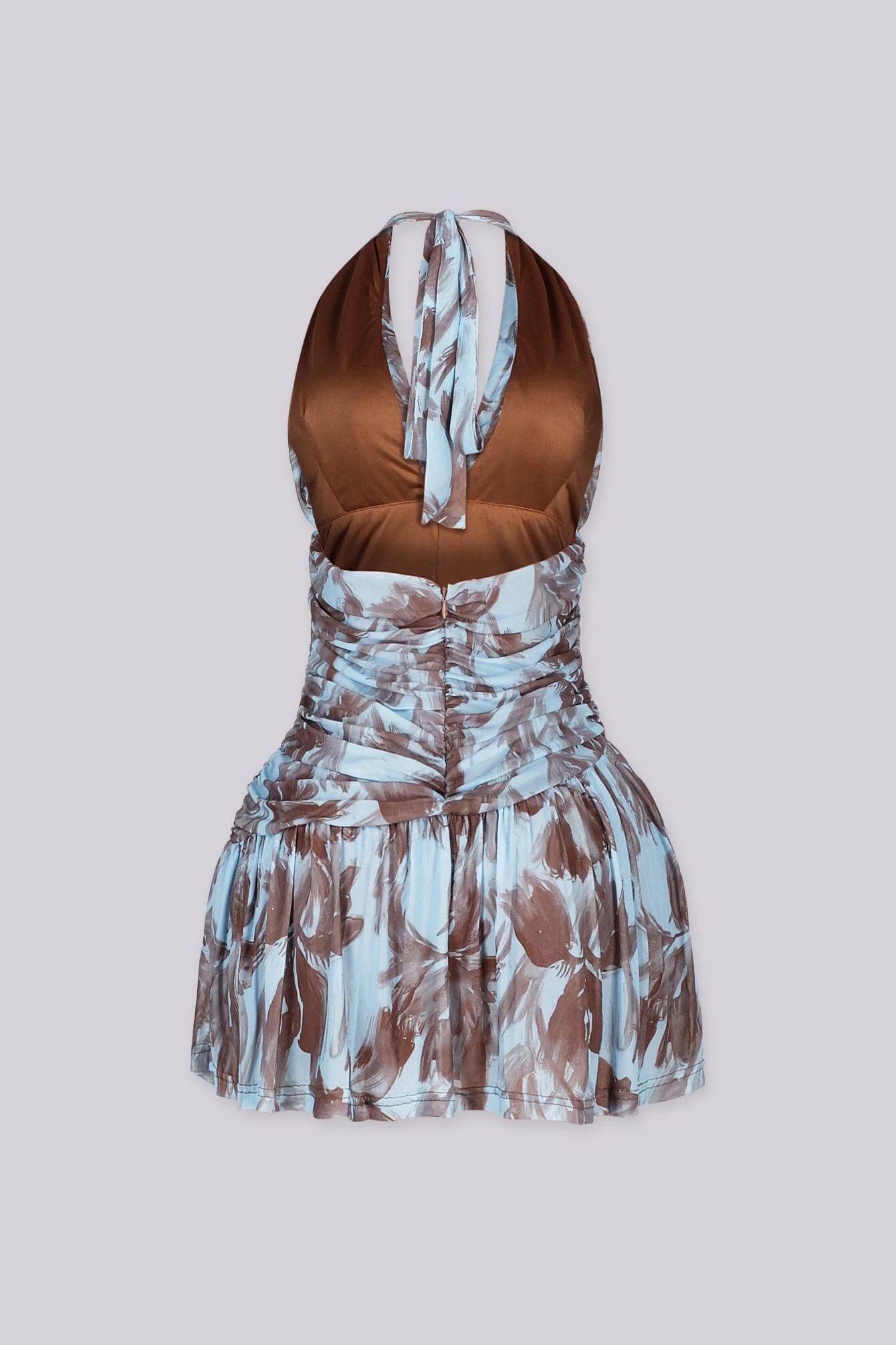 Gemini Bluey Halter Mini Dress - Image 5