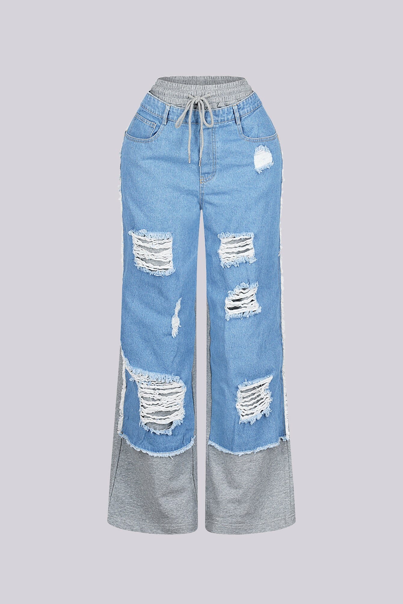 Glide Denim Fleece Pants - Image 8