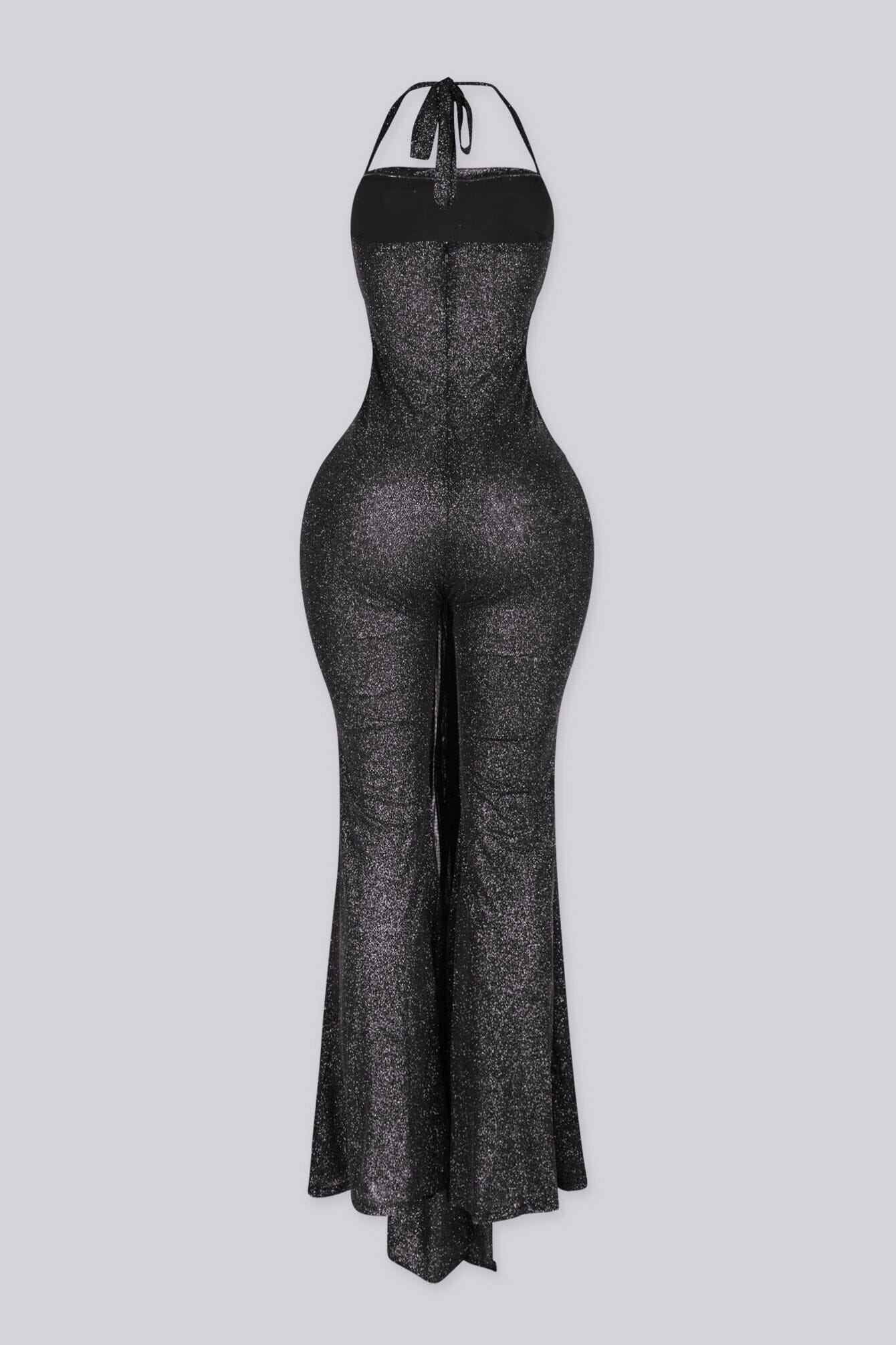 Glitterati Sheer Corset Halter Jumpsuit - Image 6