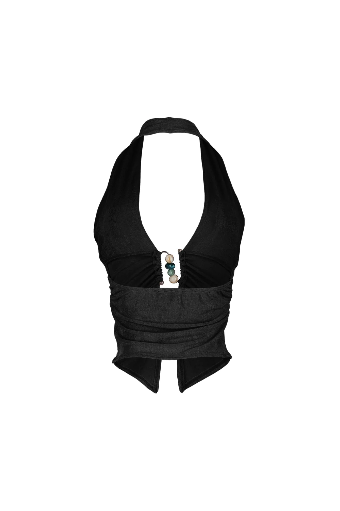 Goa Slinky Beaded Halter Top - Image 12