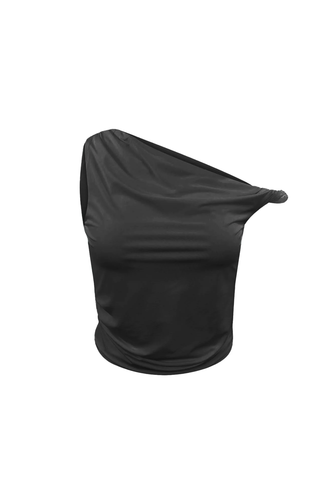 Goddess Twist One Off Shoulder Top - Image 3