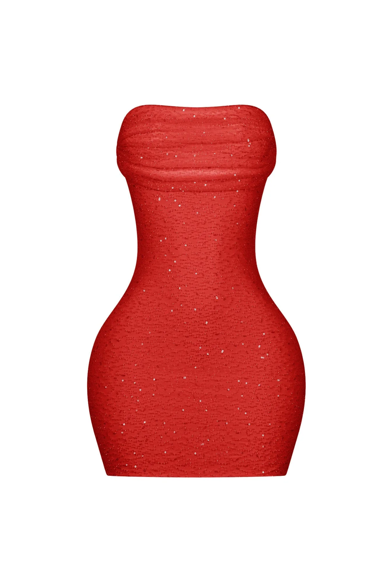 Greer Mesh Beaded Mini Dress - Image 14