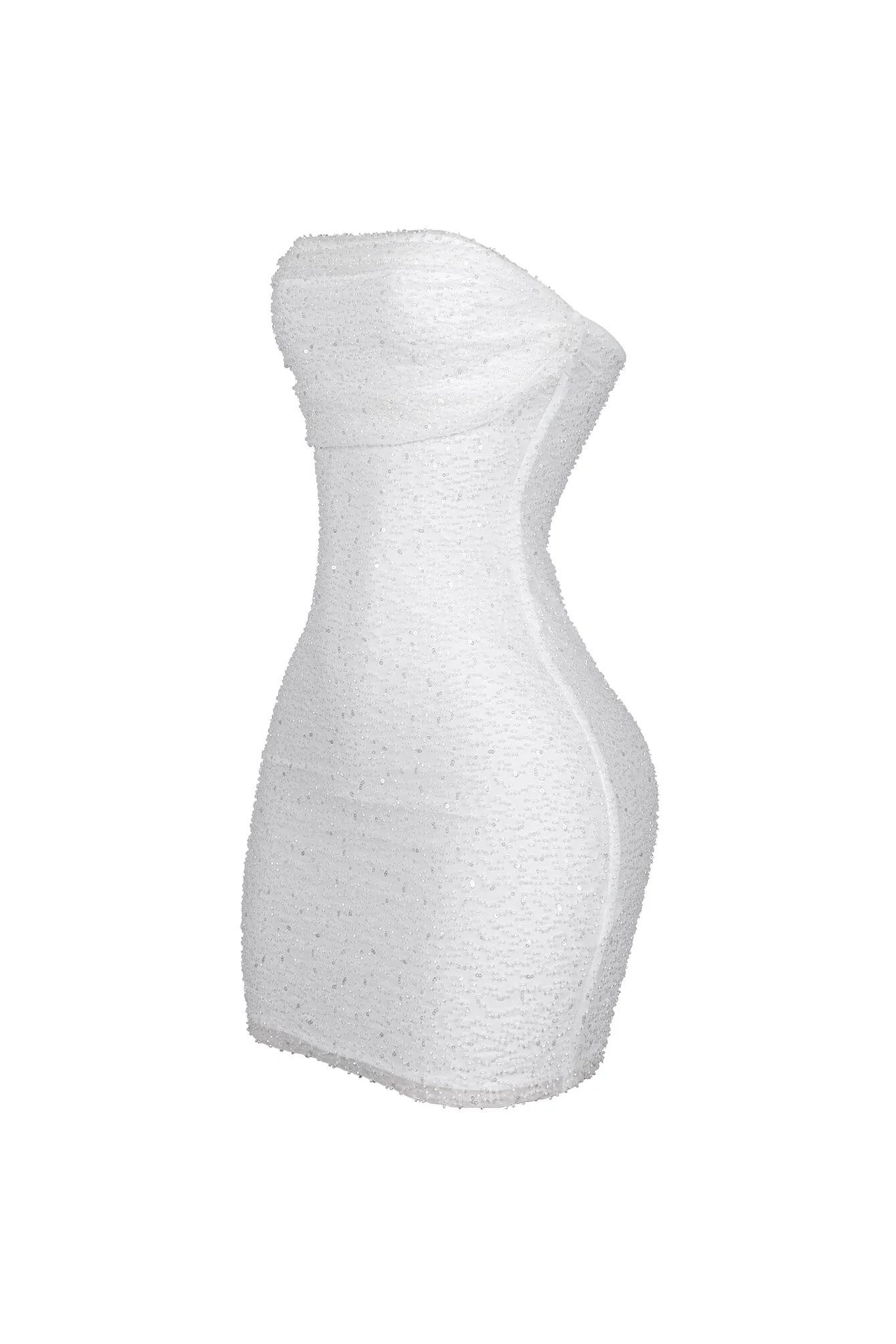 Greer Mesh Beaded Mini Dress - Image 19
