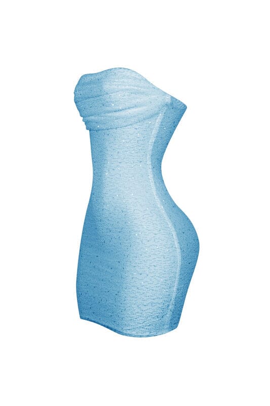 Greer Mesh Beaded Mini Dress - Image 20