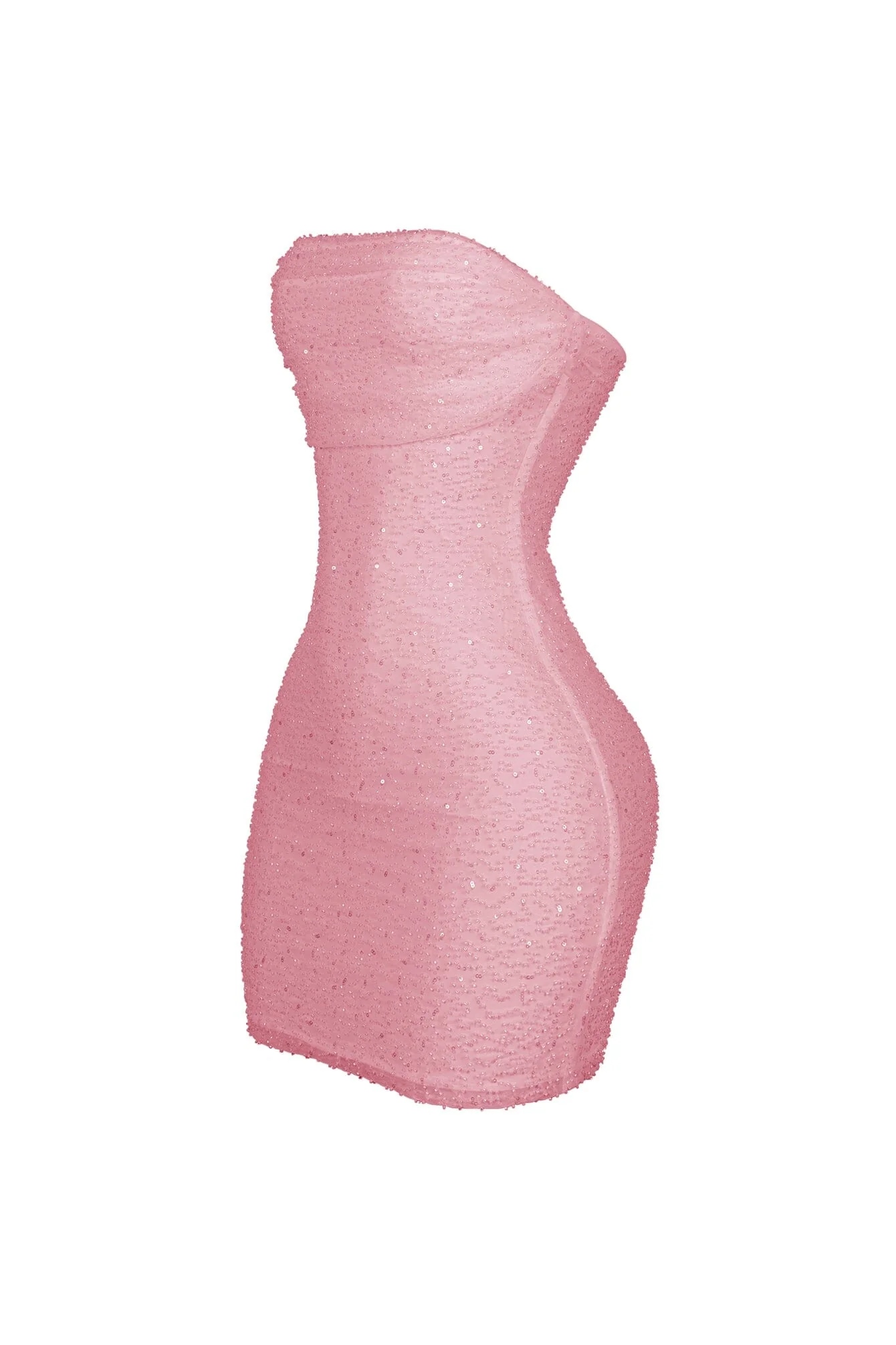 Greer Mesh Beaded Mini Dress - Image 21