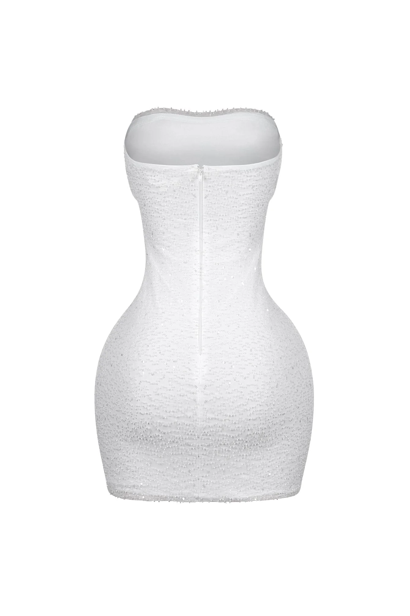 Greer Mesh Beaded Mini Dress - Image 25