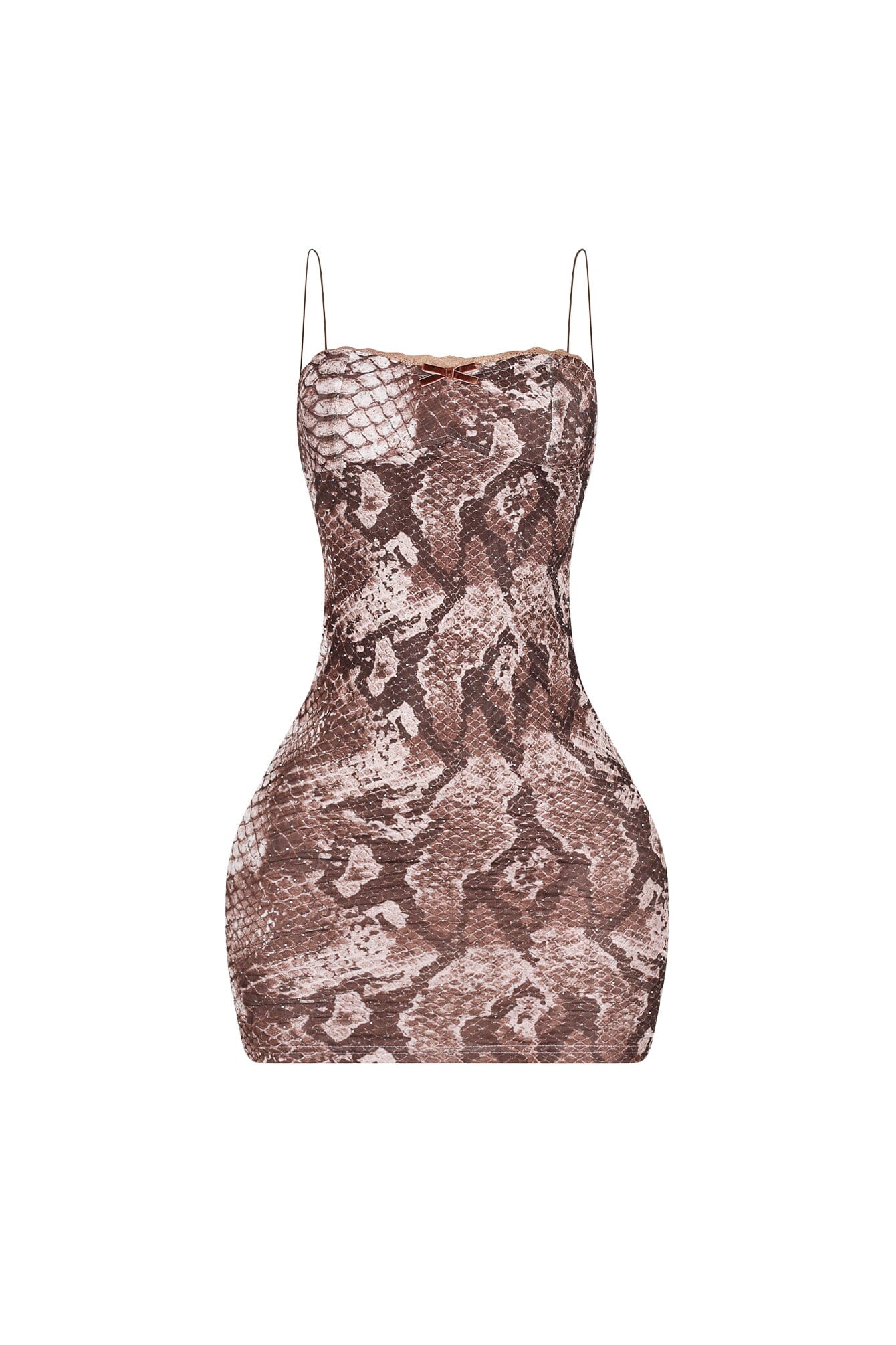 Greta Rhinestone Cami Mini Dress - Image 4