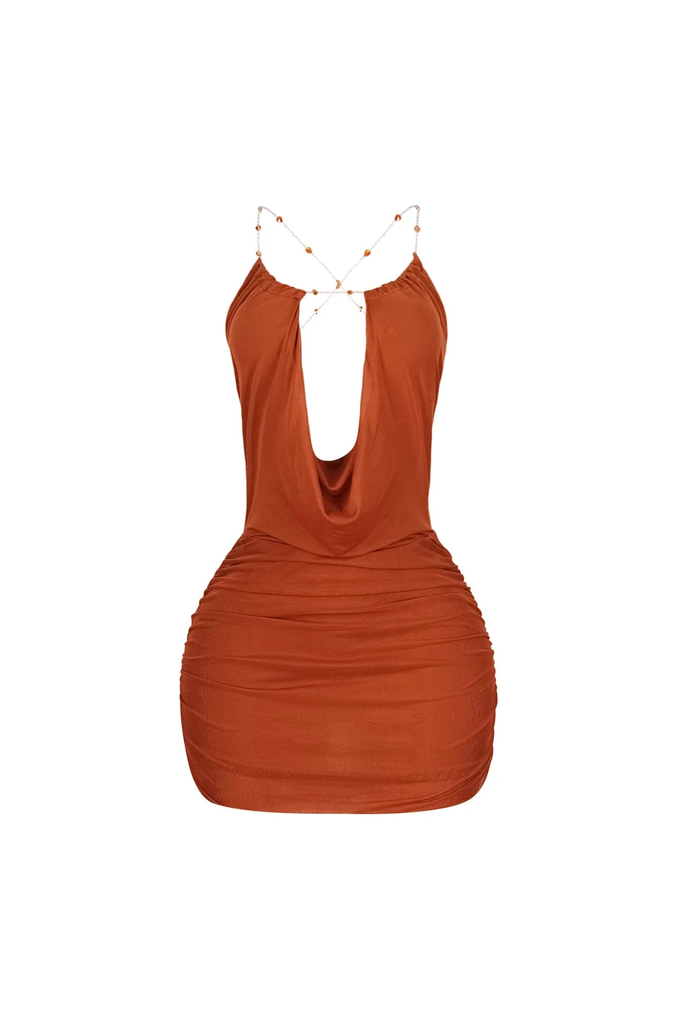 Haena Pearl Chain Mini Dress - Image 2