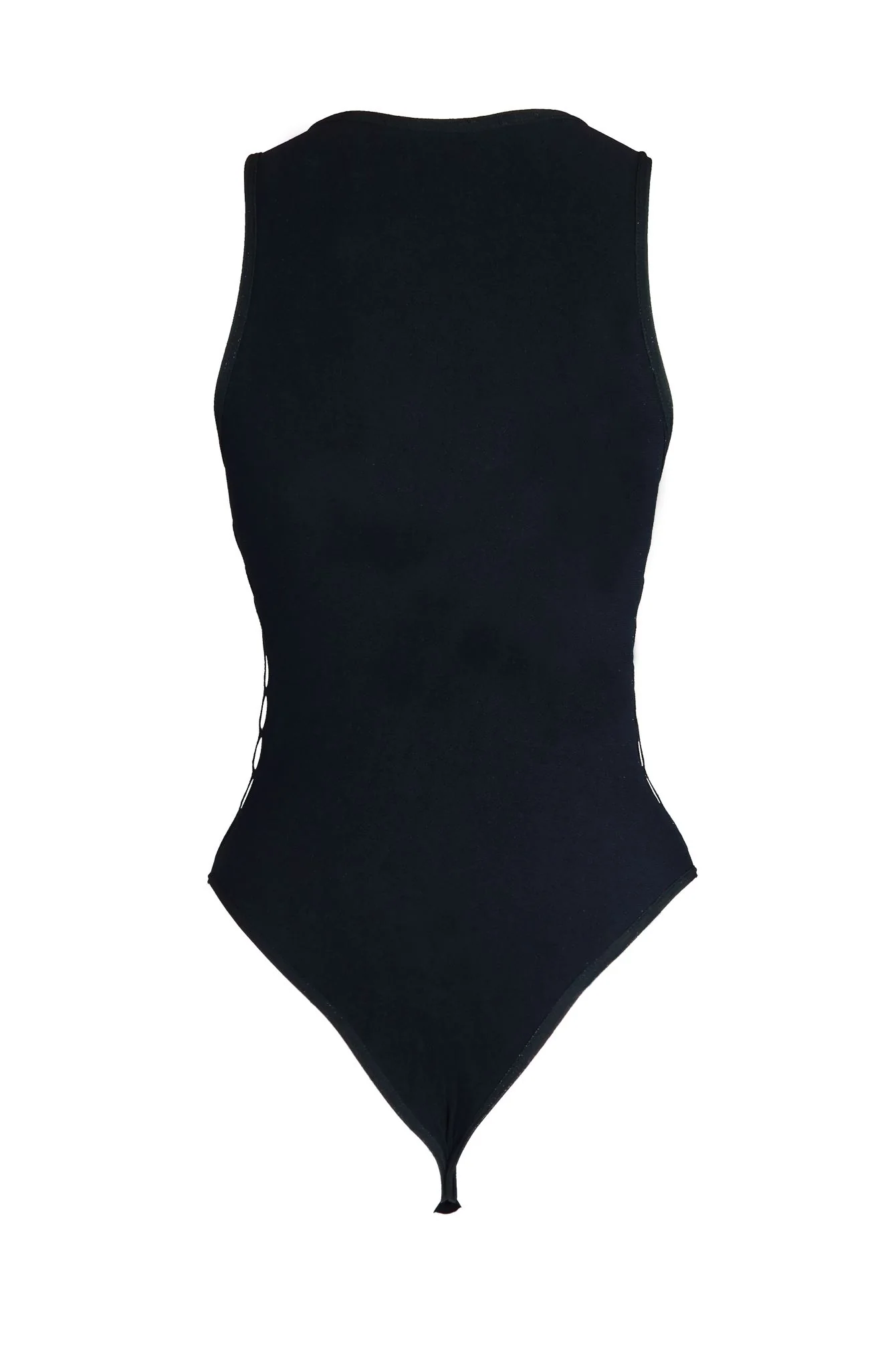 Yuna Hallow Out Sleeveless Bodysuit - Image 4