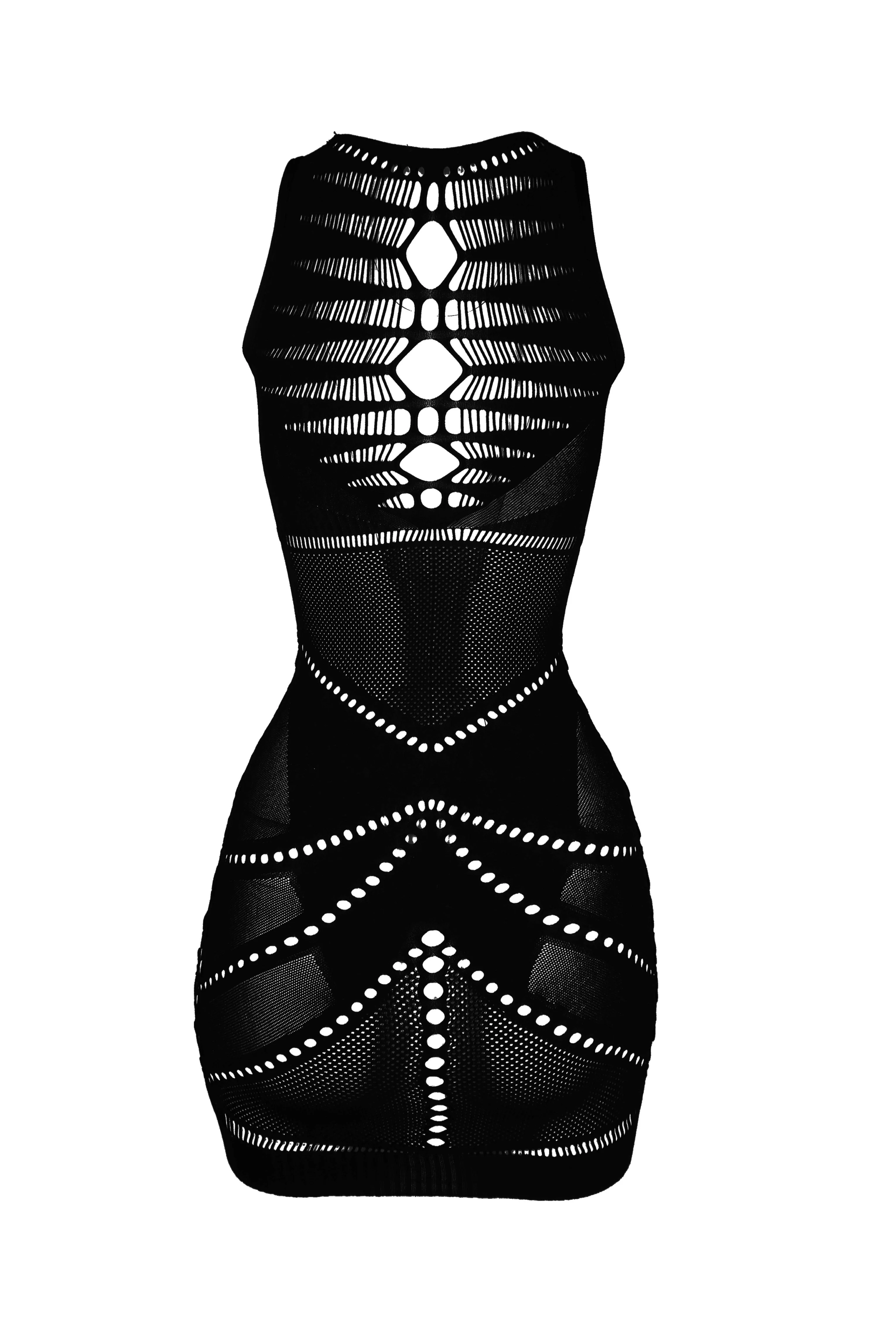 Layla Hallow Out Sleeveless Dress - Image 3