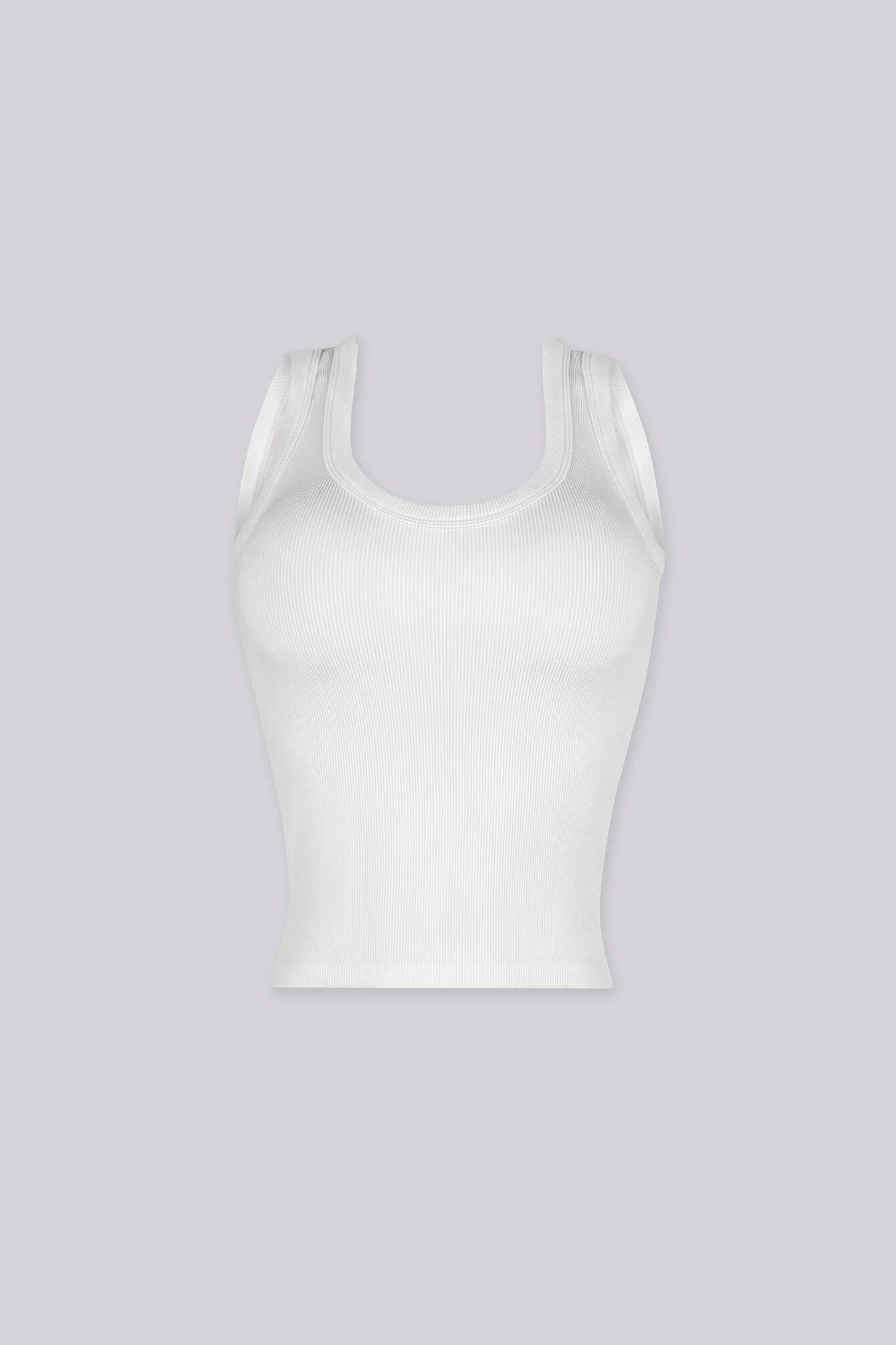 Hamptons Ribbed Knit Tank Top - Image 3