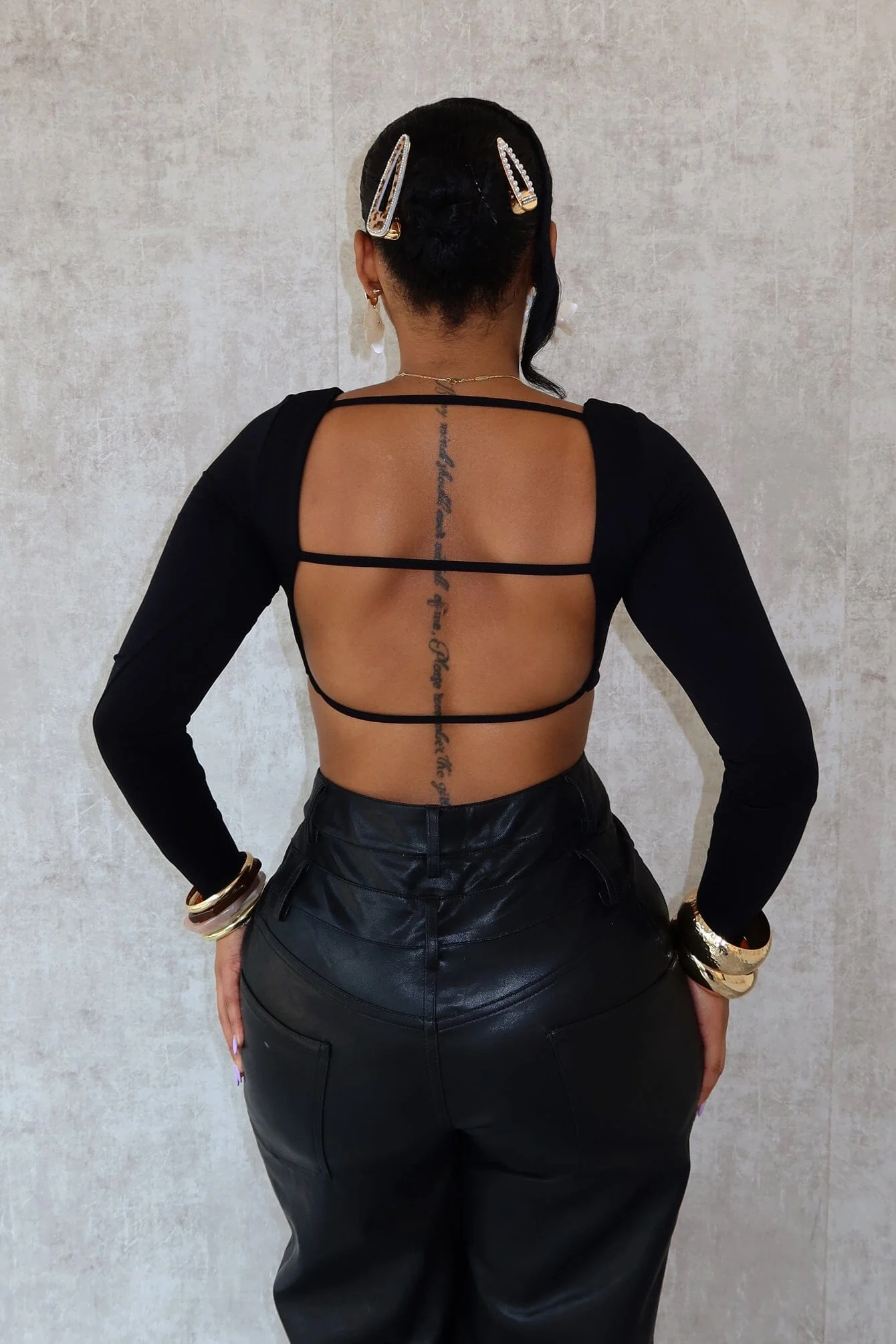 Harriet Back Cutout Crop Top - Image 7