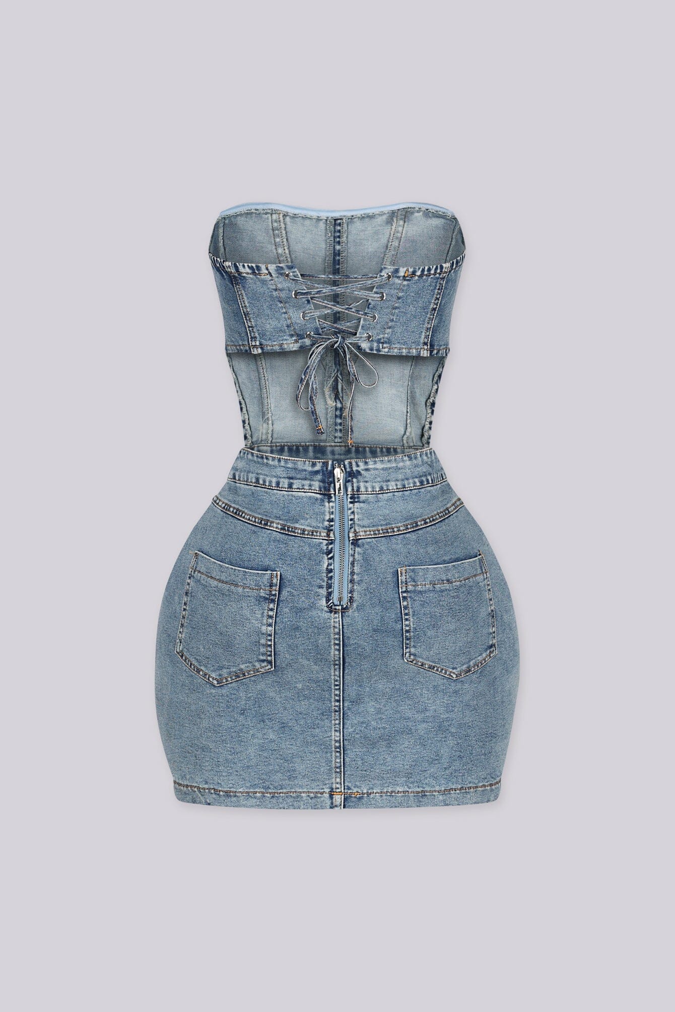 Havoc Chunky Buckle Mini Dress - Image 6