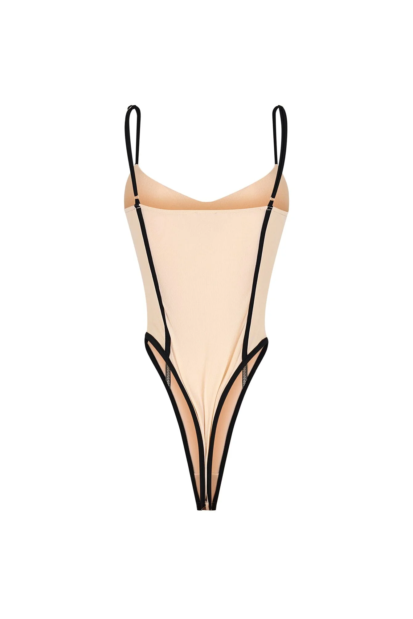 Hecate Sheer Mesh Panel Bodysuit - Image 5
