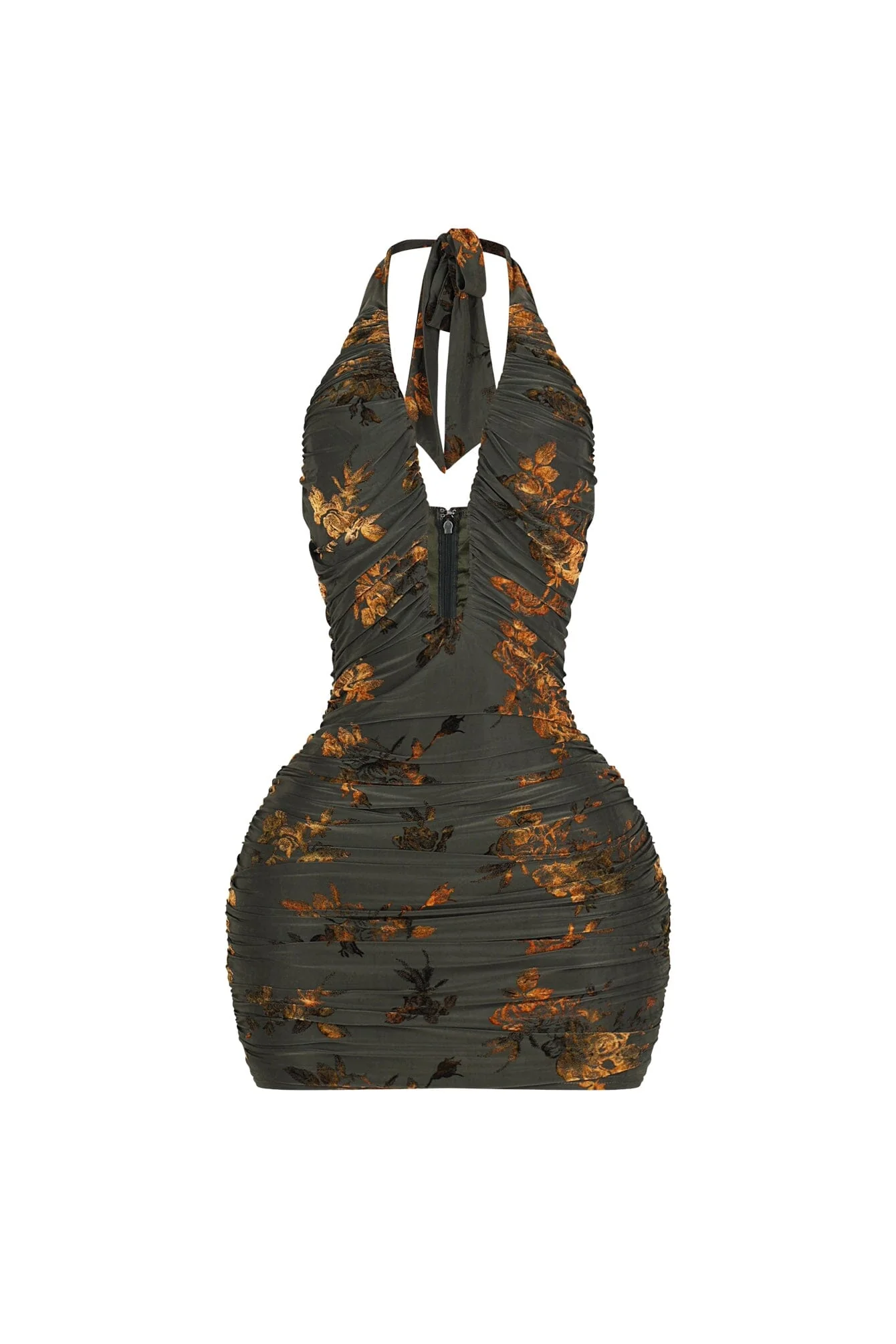Her Name Velvet Mini Dress - Image 4