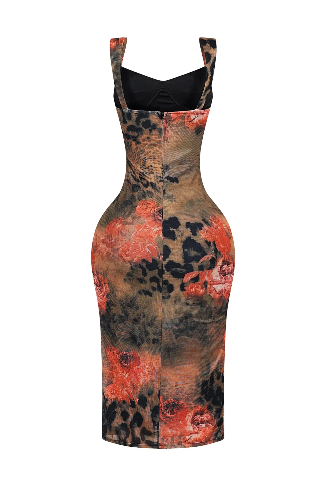 Here With Me Mesh Tank Midi Dress - Image 6