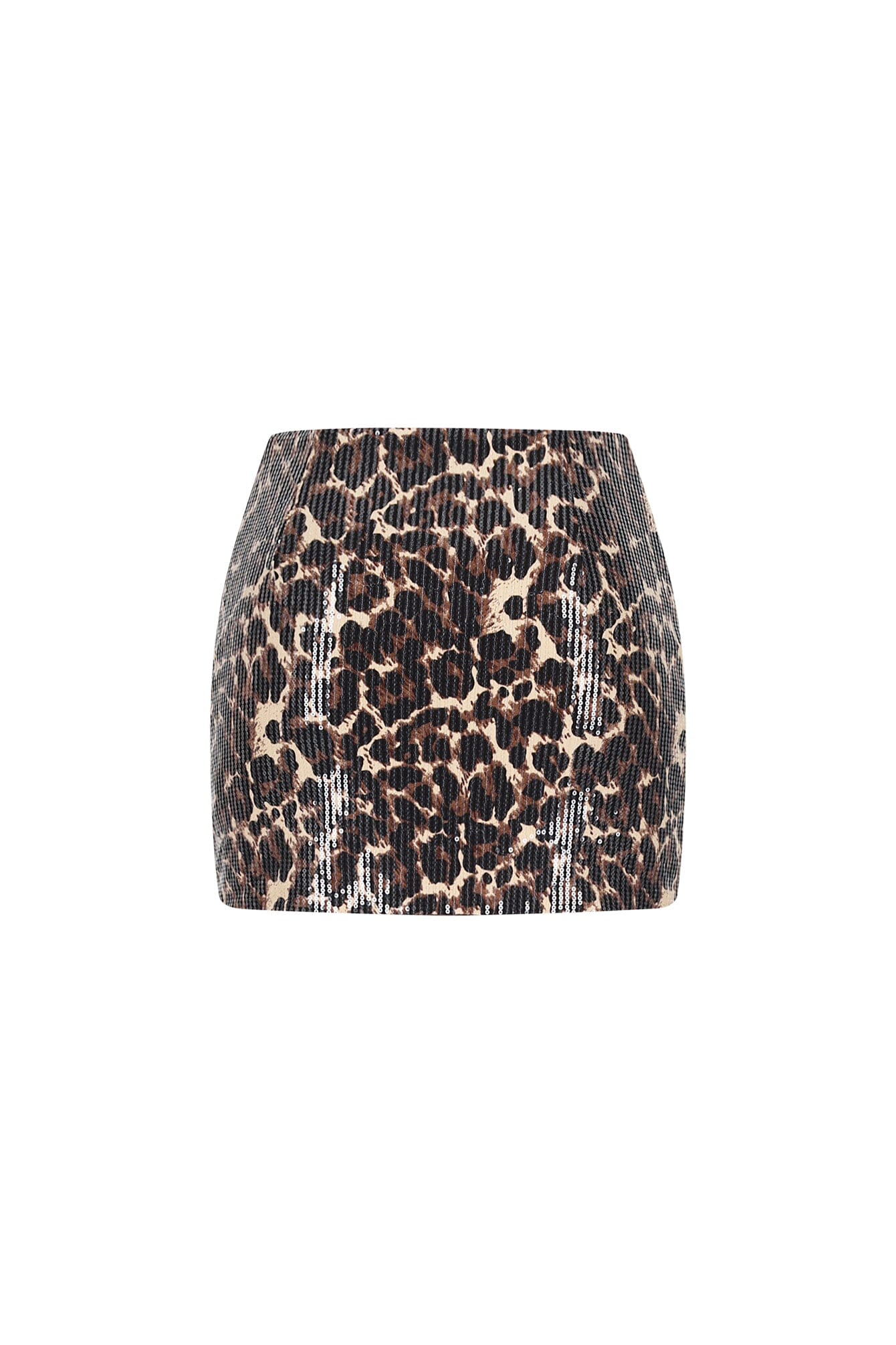 Hex Flicker Sequin Mini Skirt - Image 4