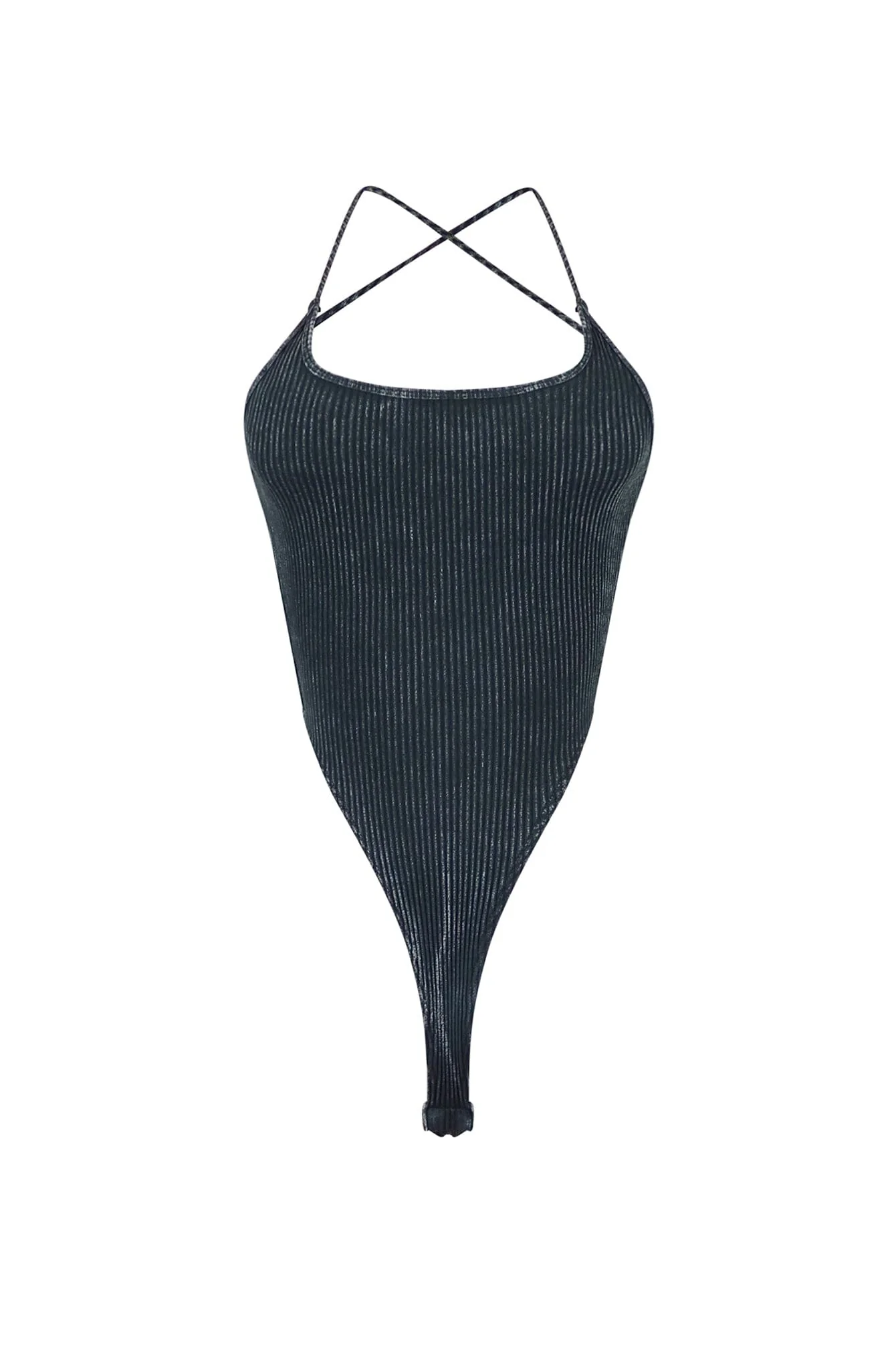 How We Do Mineral Washed Cami Bodysuit - Image 5