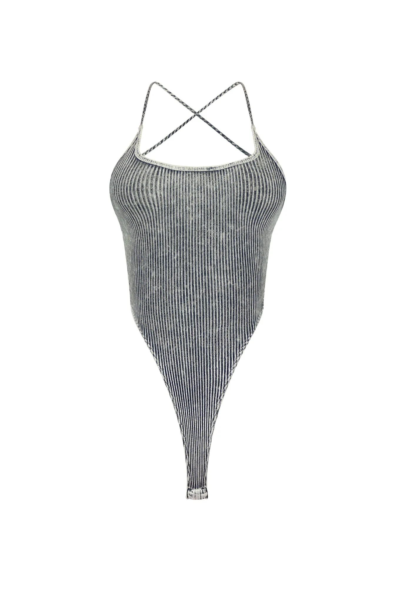 How We Do Mineral Washed Cami Bodysuit - Image 6