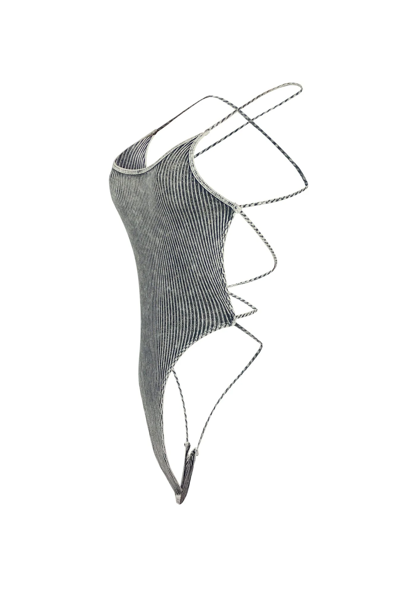 How We Do Mineral Washed Cami Bodysuit - Image 8