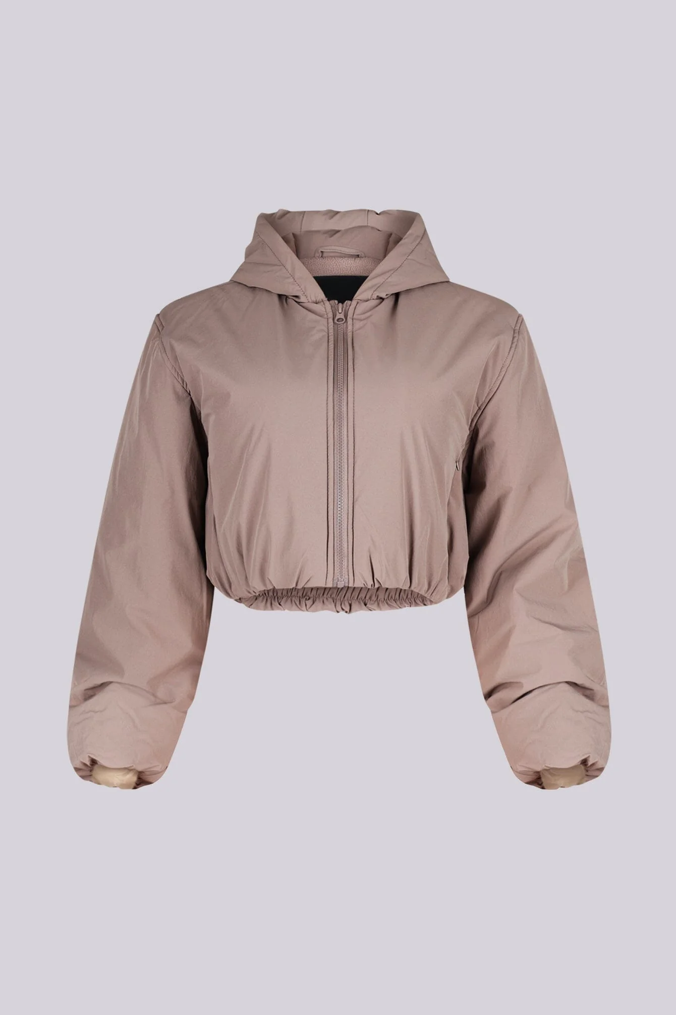 Hugging Winter Puffer Cropped Jacket - Image 7