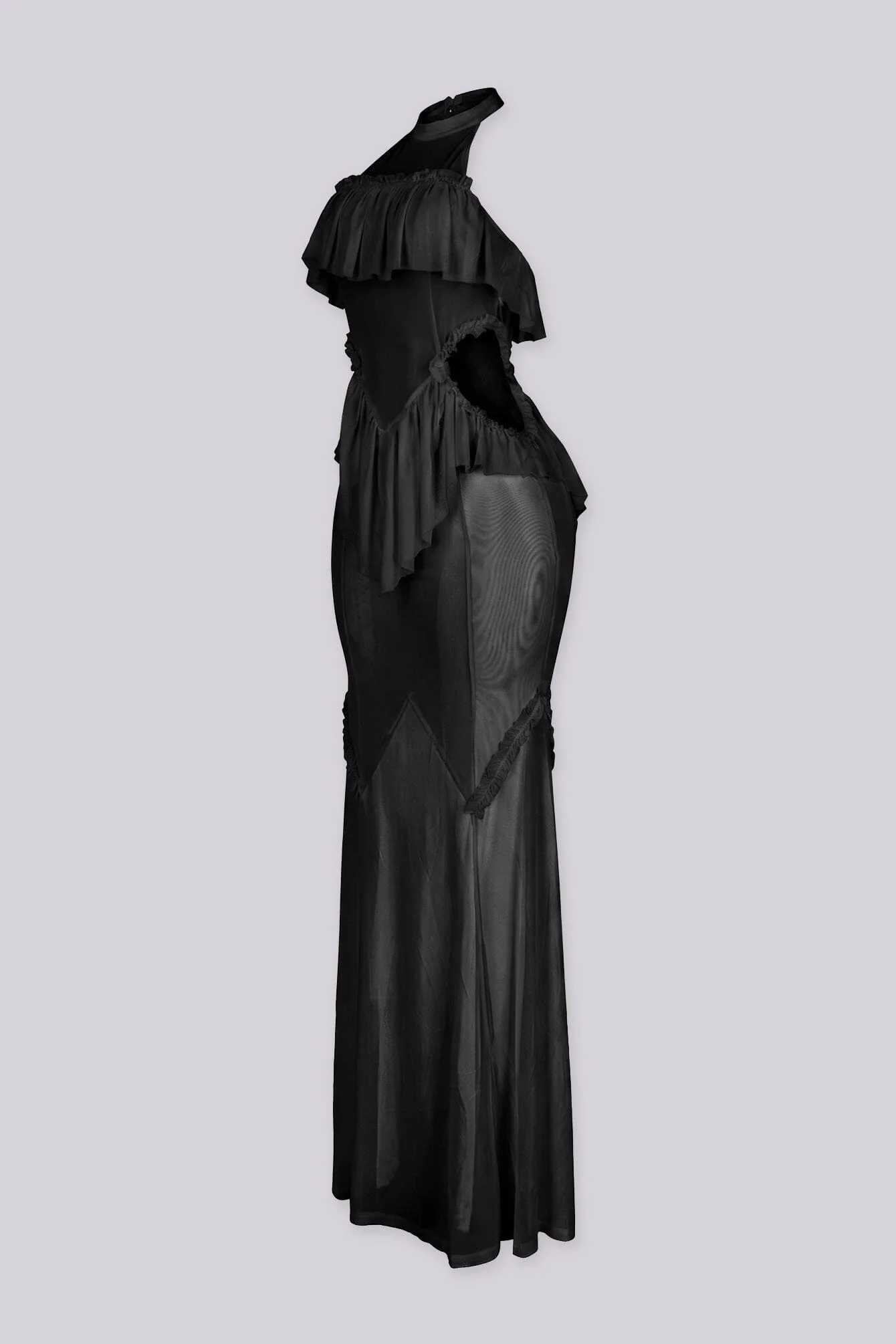 Ibizanh Cut Out Halter Maxi Dress - Image 3