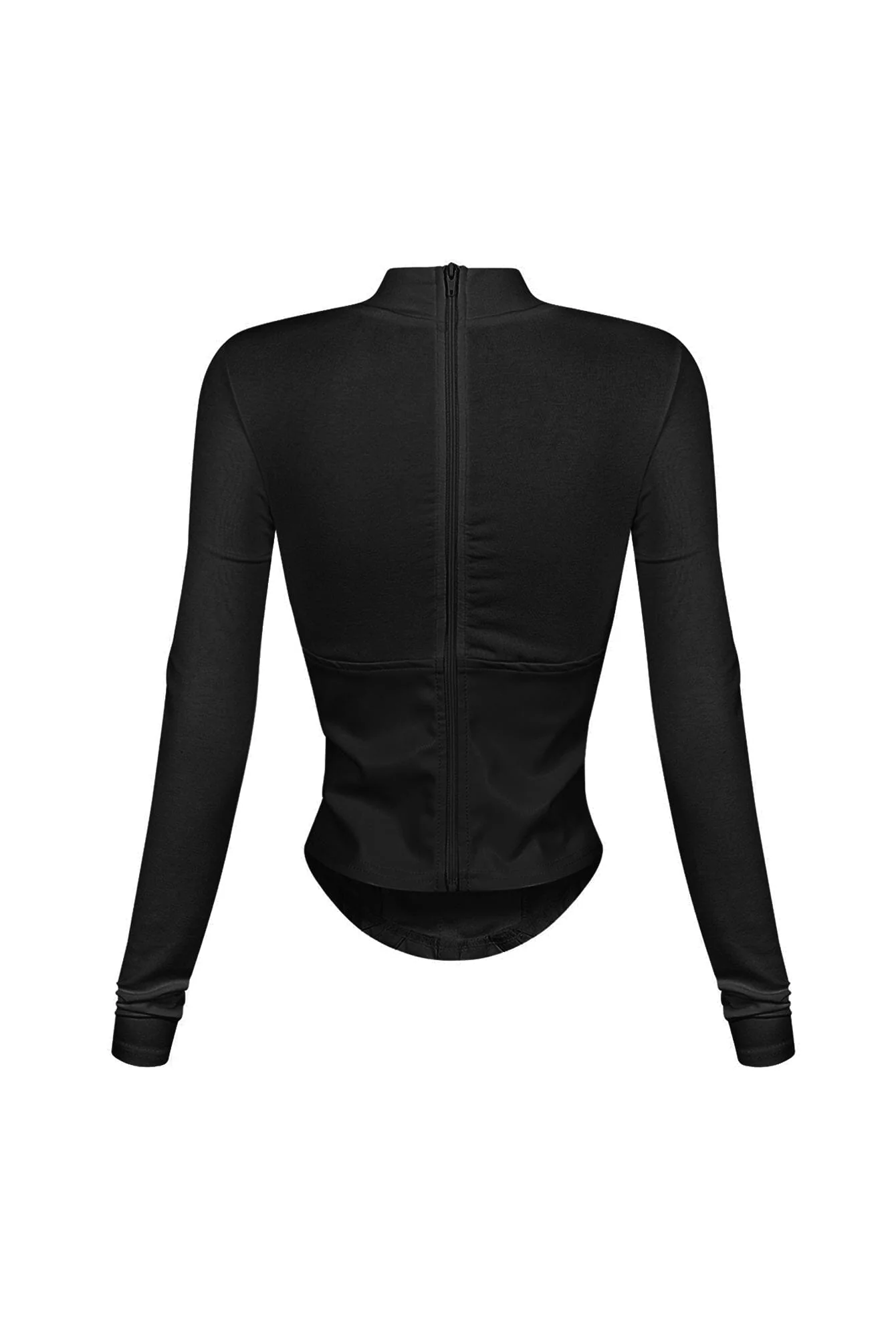 Iliana Faux Leather Corset Contrast Top - Image 7