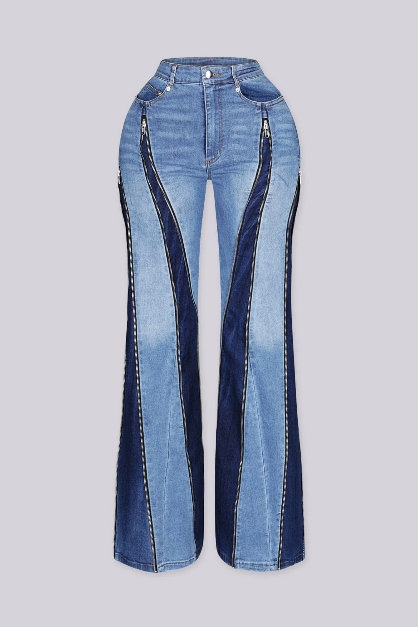 Velocity Zip Denim Jeans - Image 4