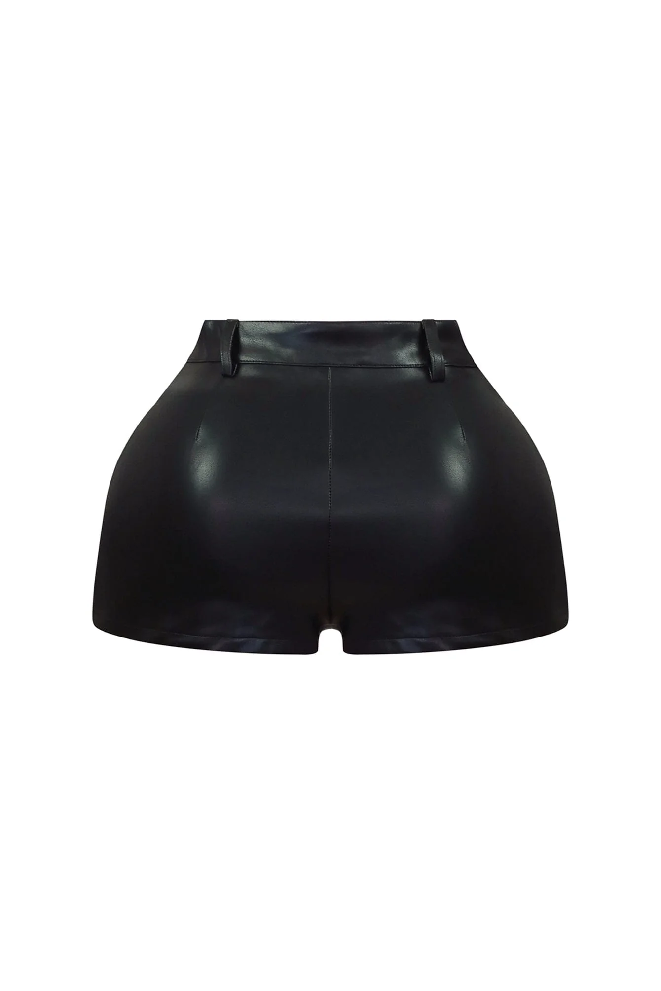 Into The Day Faux Leather Cargo Skort - Image 3