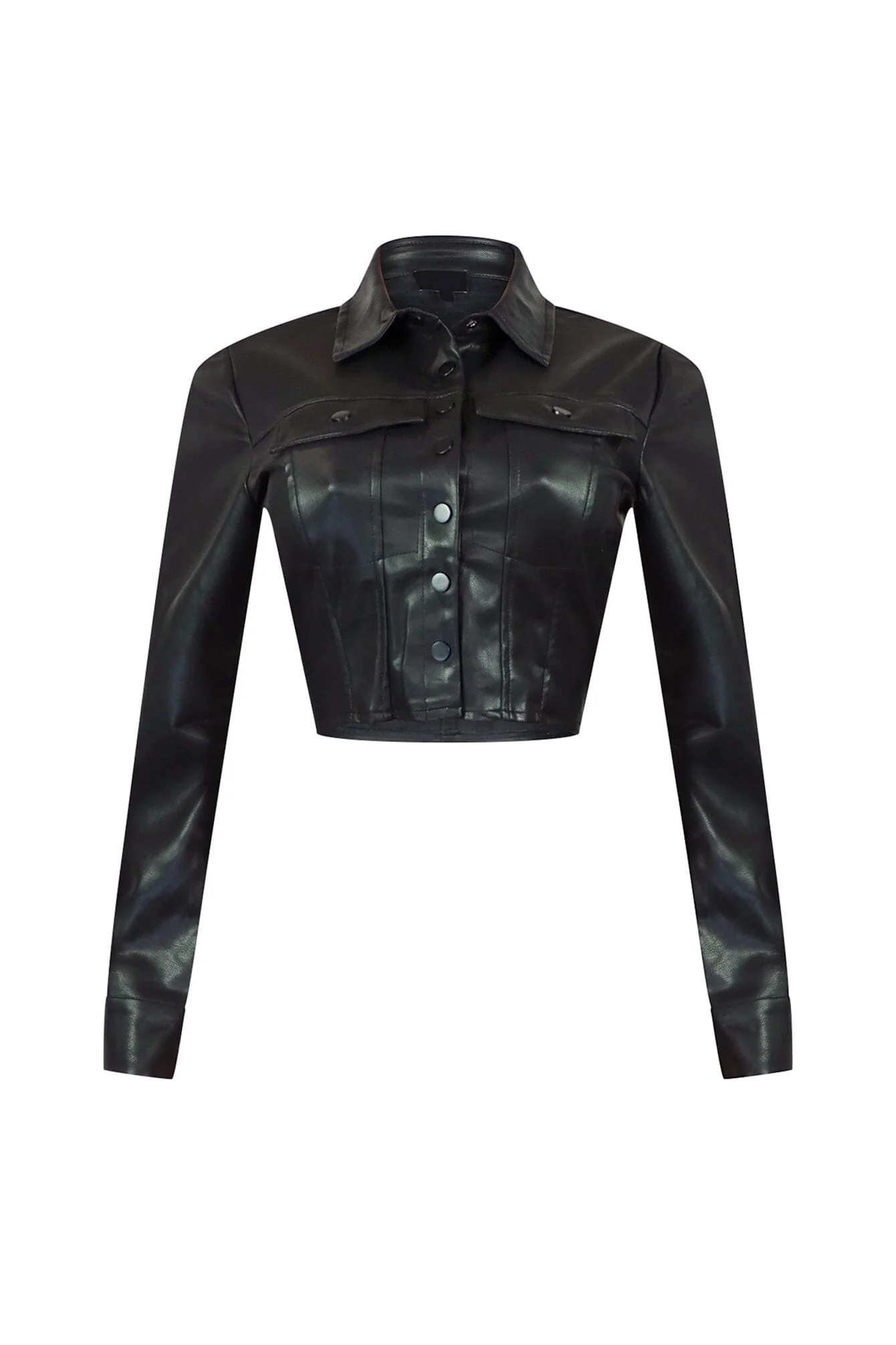 Into The Day Faux Leather Jacket - Image 3