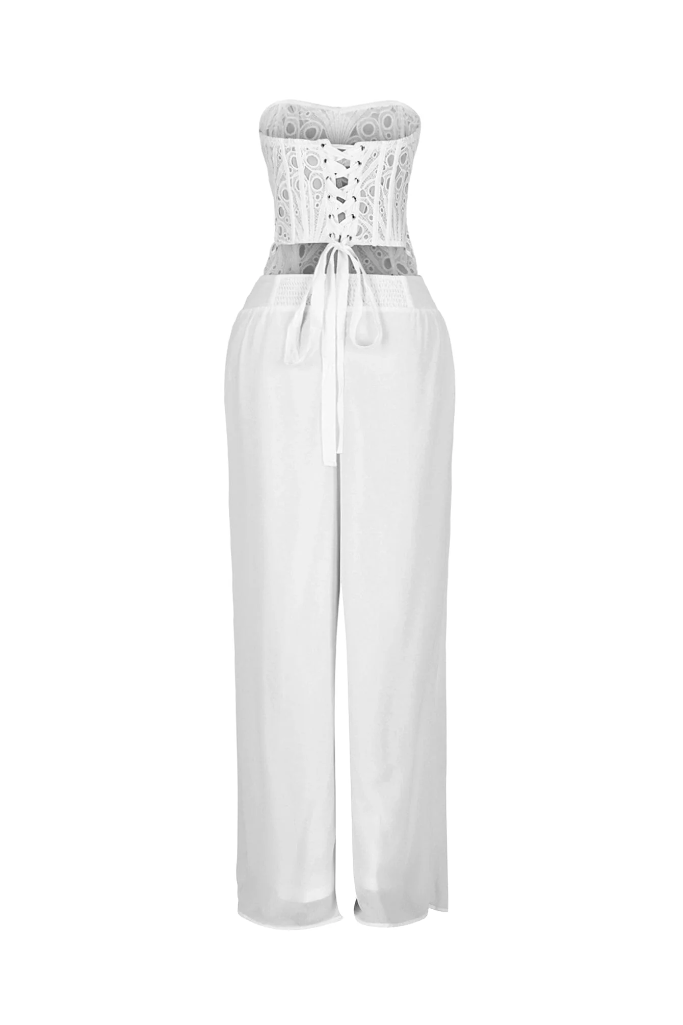 Ivanka Eyelet Corset Top & Pants SET - Image 5