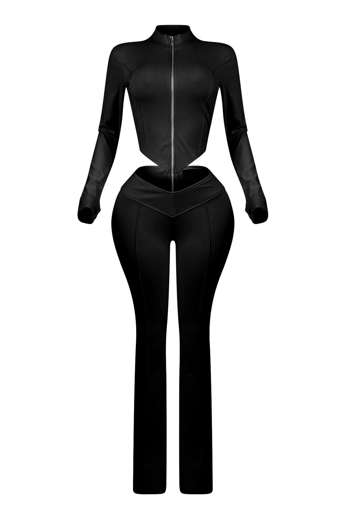 Jacqueline Zip Up Top & Pants SET - Image 10