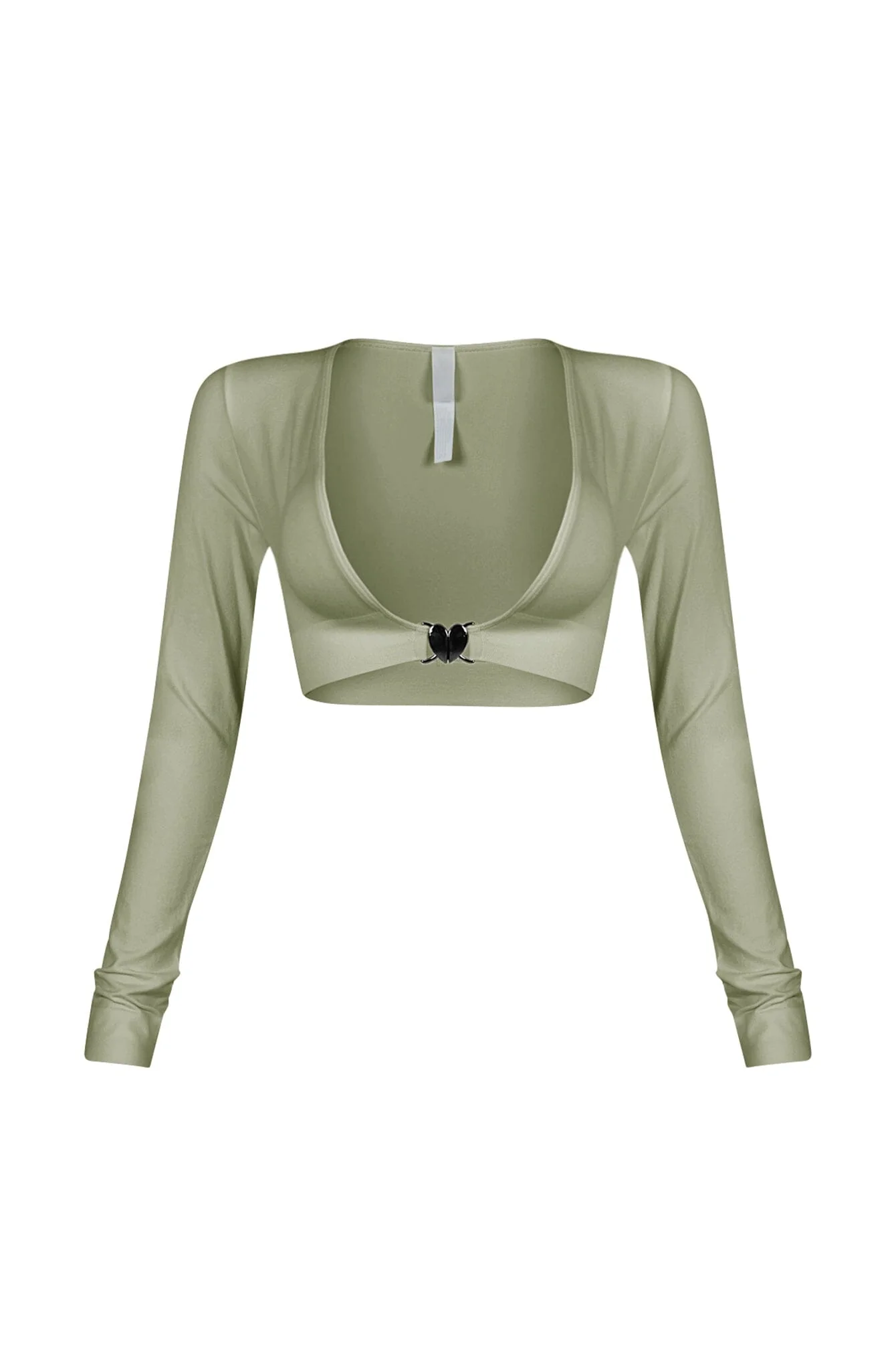 Jayce Contour Clasp Long Sleeve Top - Image 8