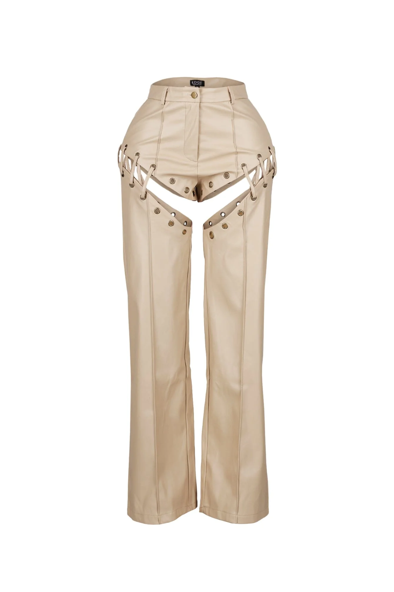 Jetta PU Lace Up Pants - Image 6