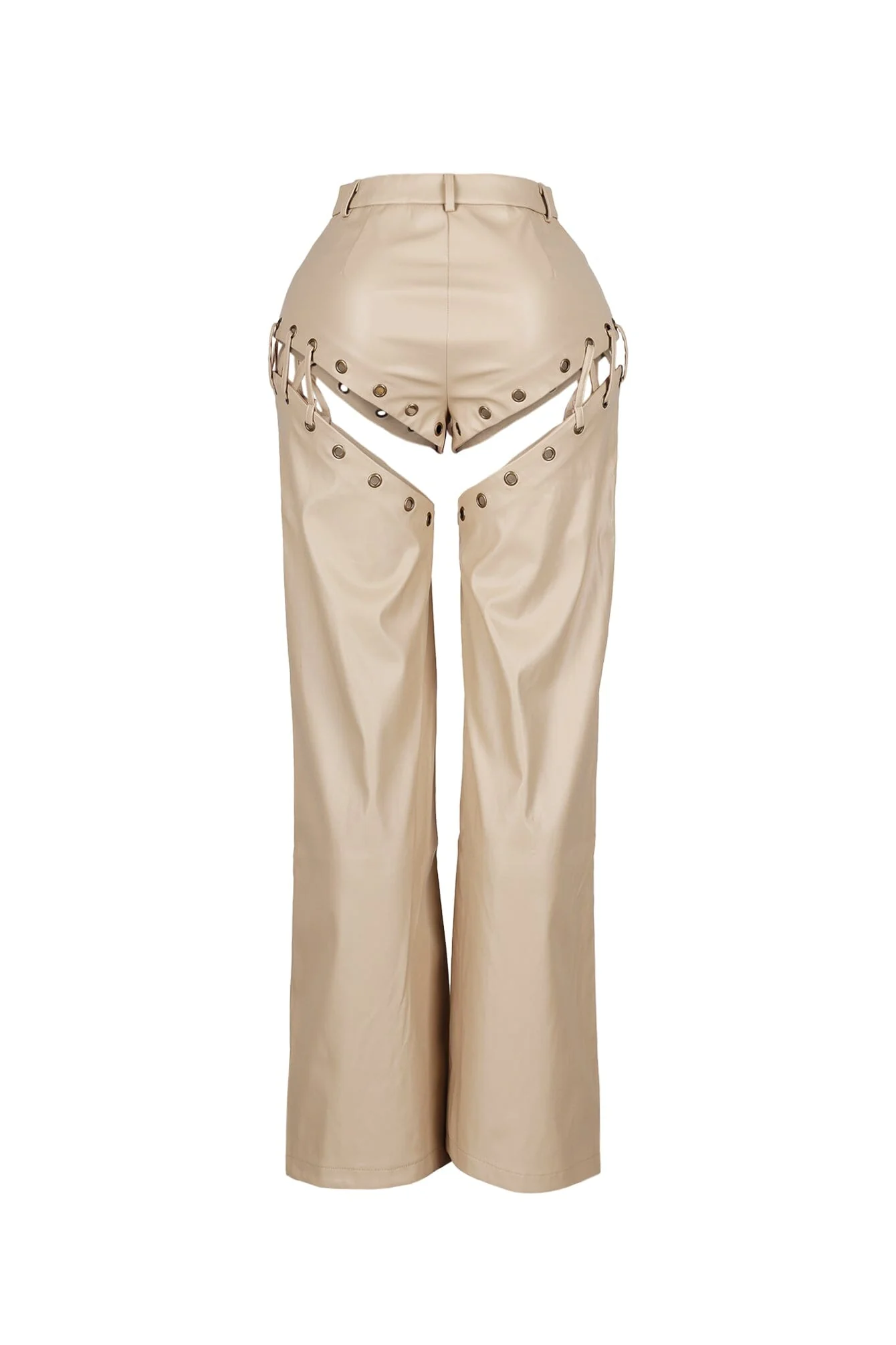 Jetta PU Lace Up Pants - Image 8