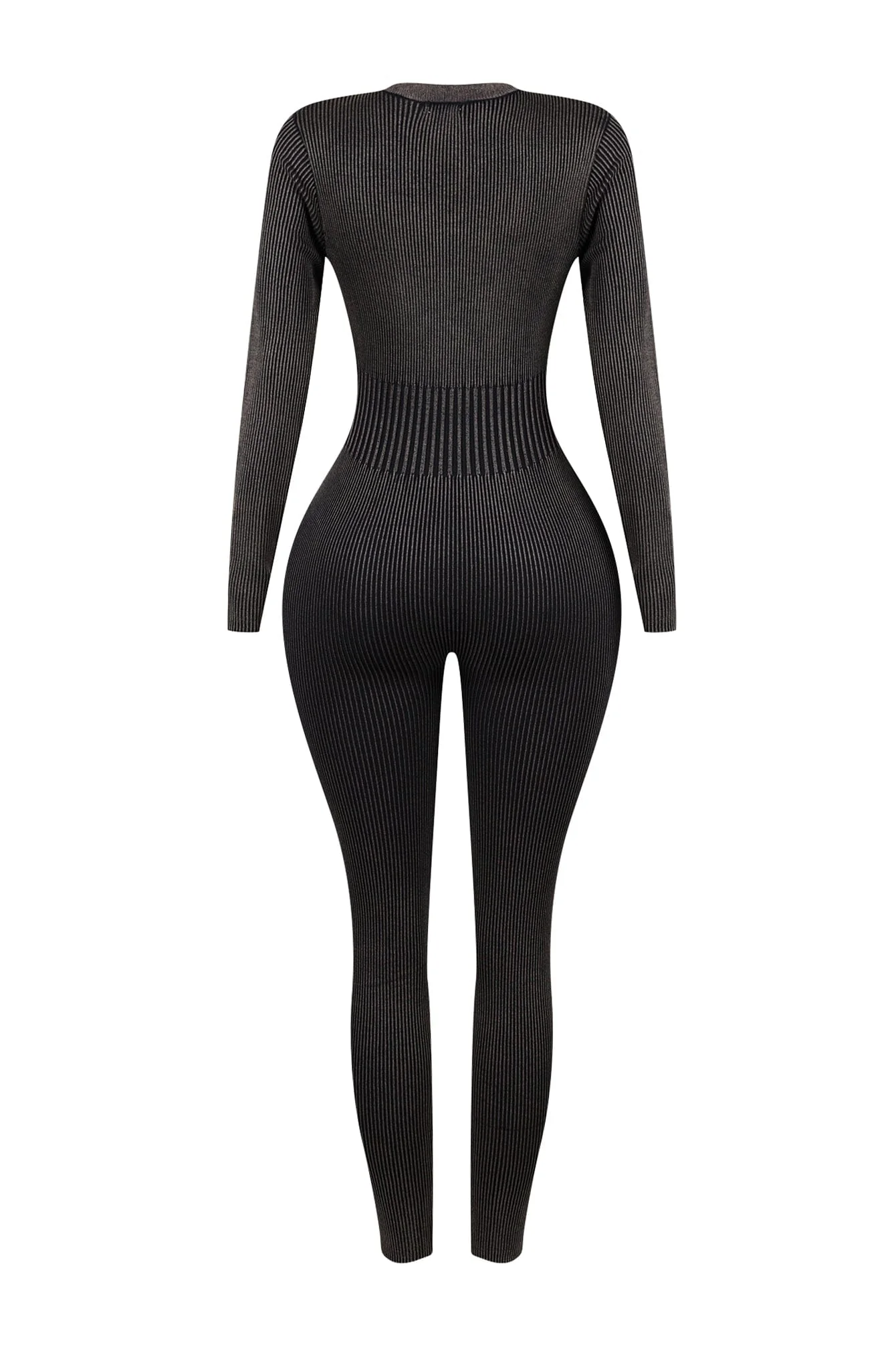Karina Ribbed Knit Jumpsuit - Image 7