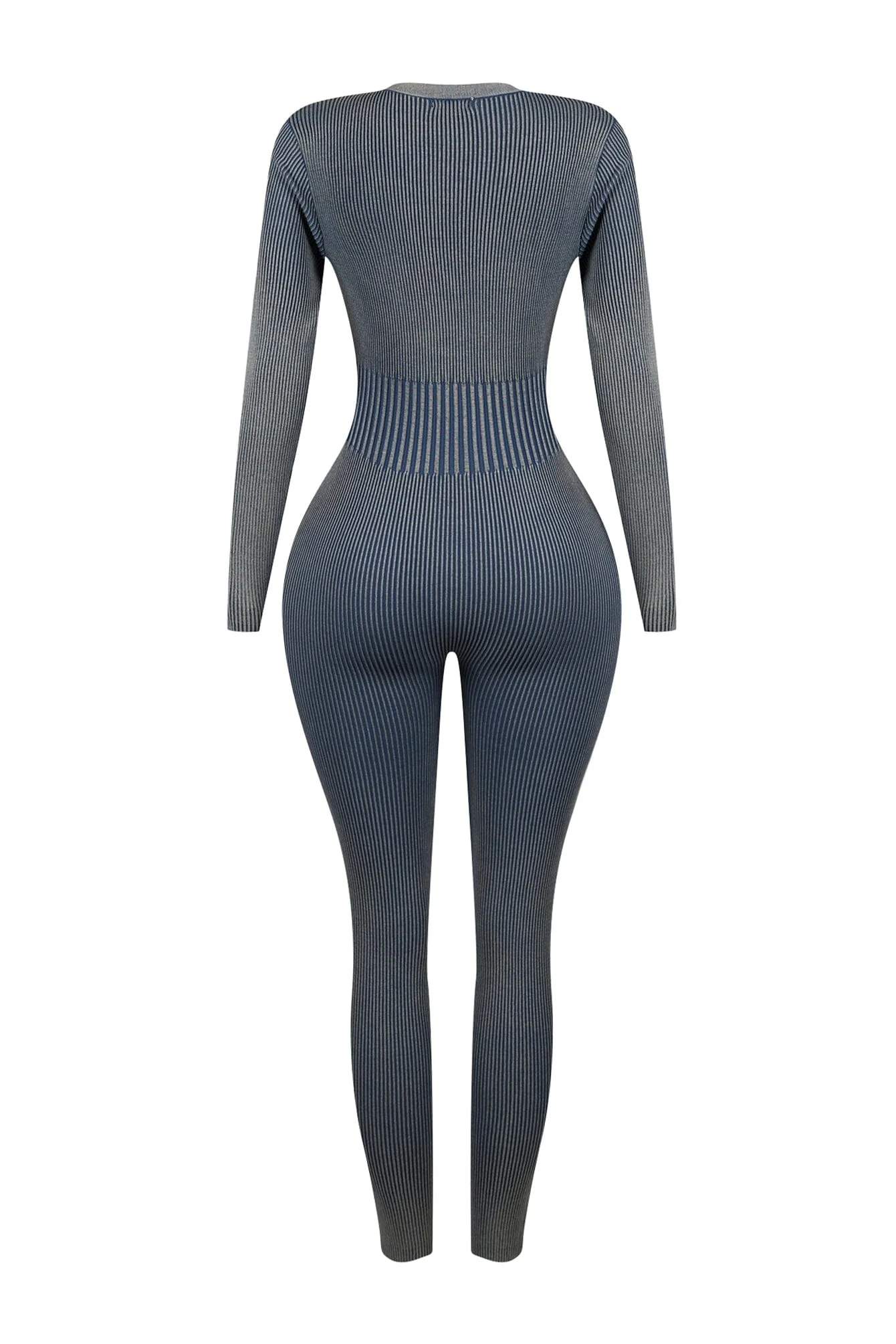 Karina Ribbed Knit Jumpsuit - Image 8