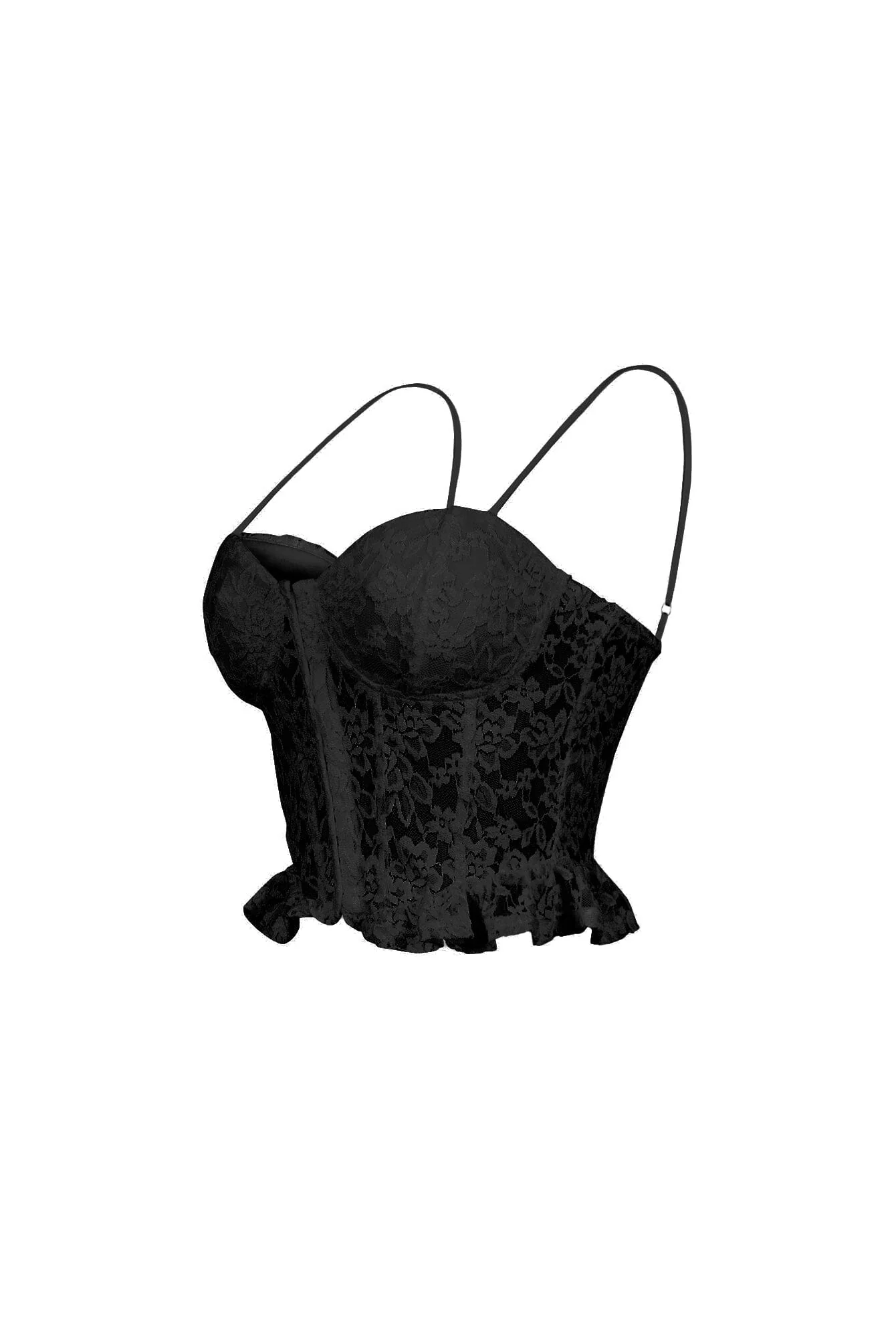 Lace Whisper Hook & Eye Bralette Top - Image 7