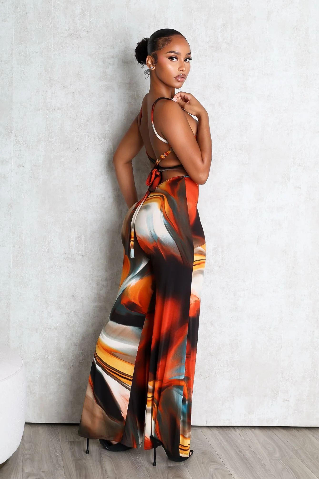Lavia Halter Cut Out Jumpsuit - Image 2