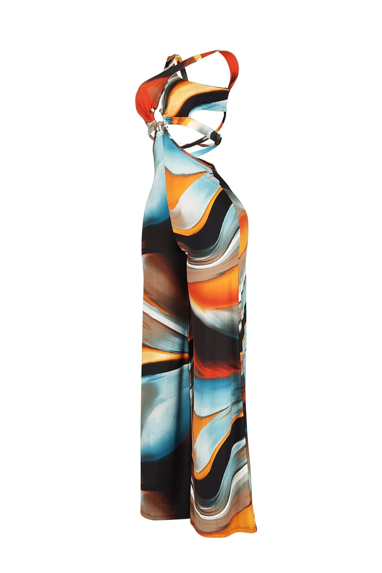 Lavia Halter Cut Out Jumpsuit - Image 4