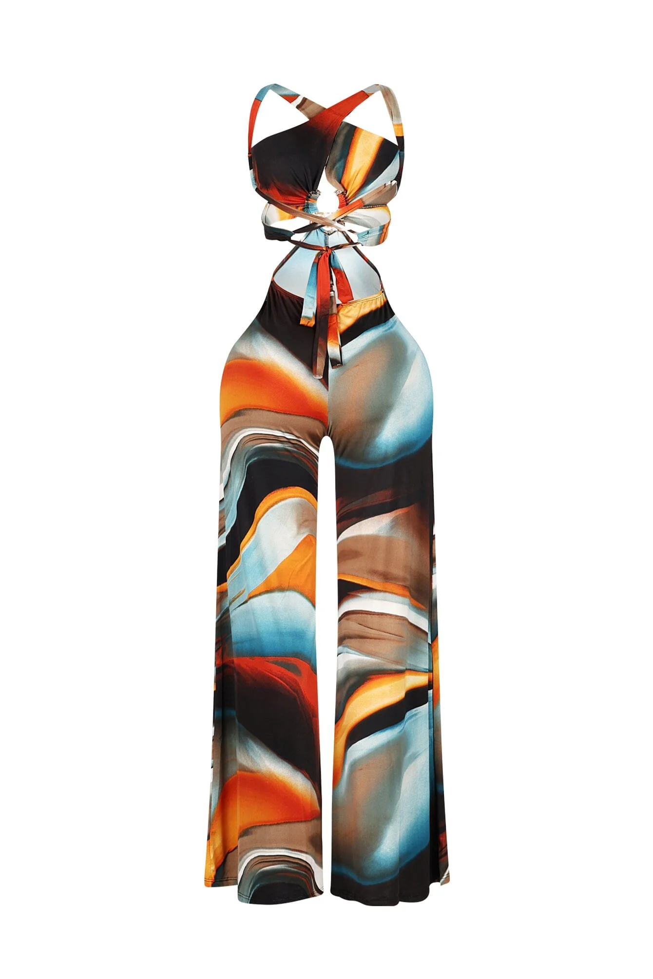 Lavia Halter Cut Out Jumpsuit - Image 5