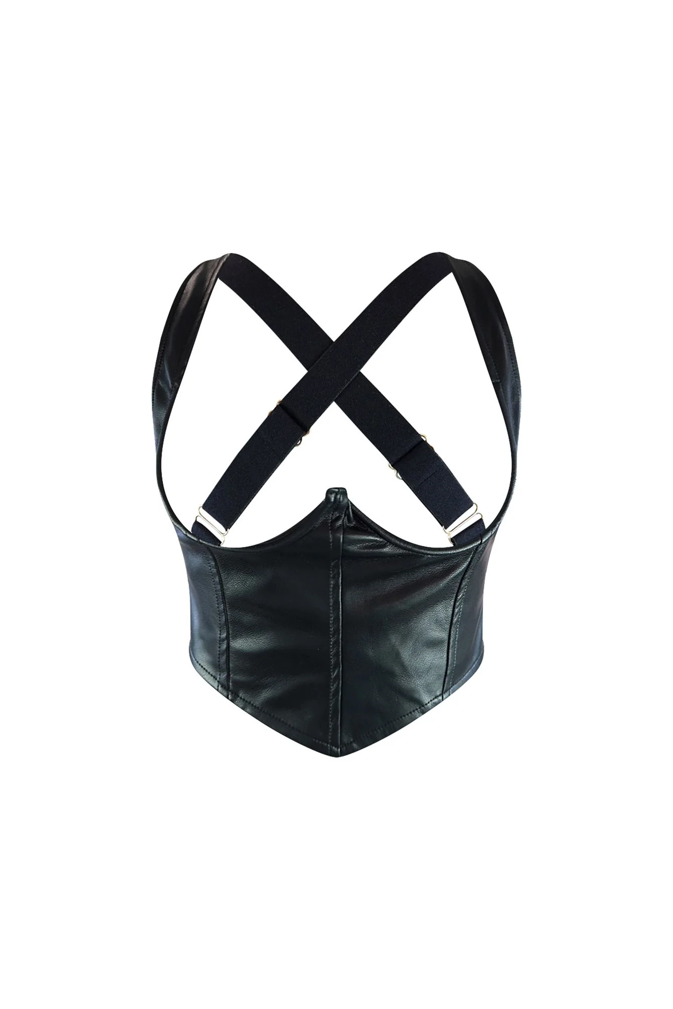 Legend Dark Blissed Faux Leather Corset - Image 3