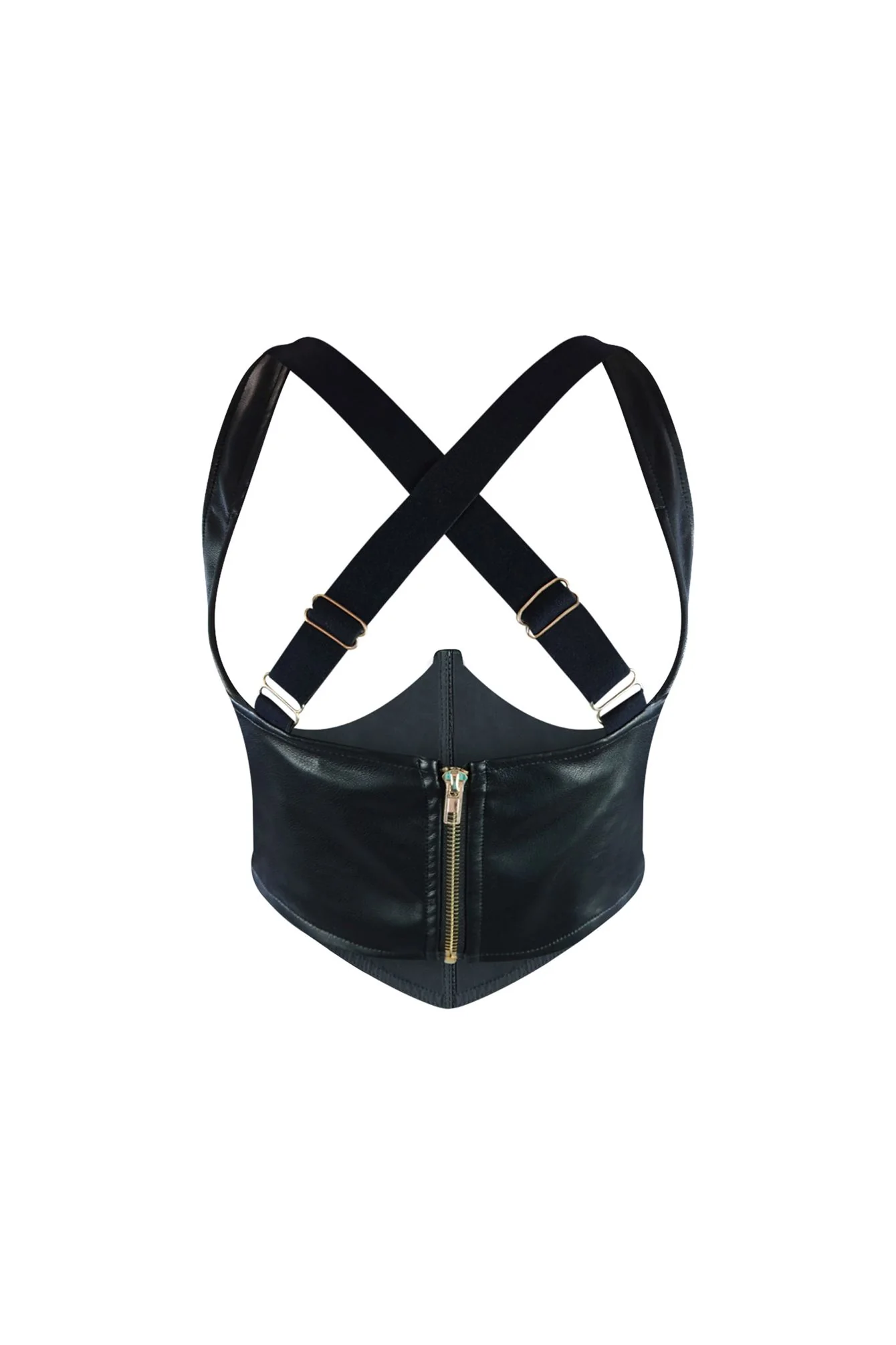 Legend Dark Blissed Faux Leather Corset - Image 4