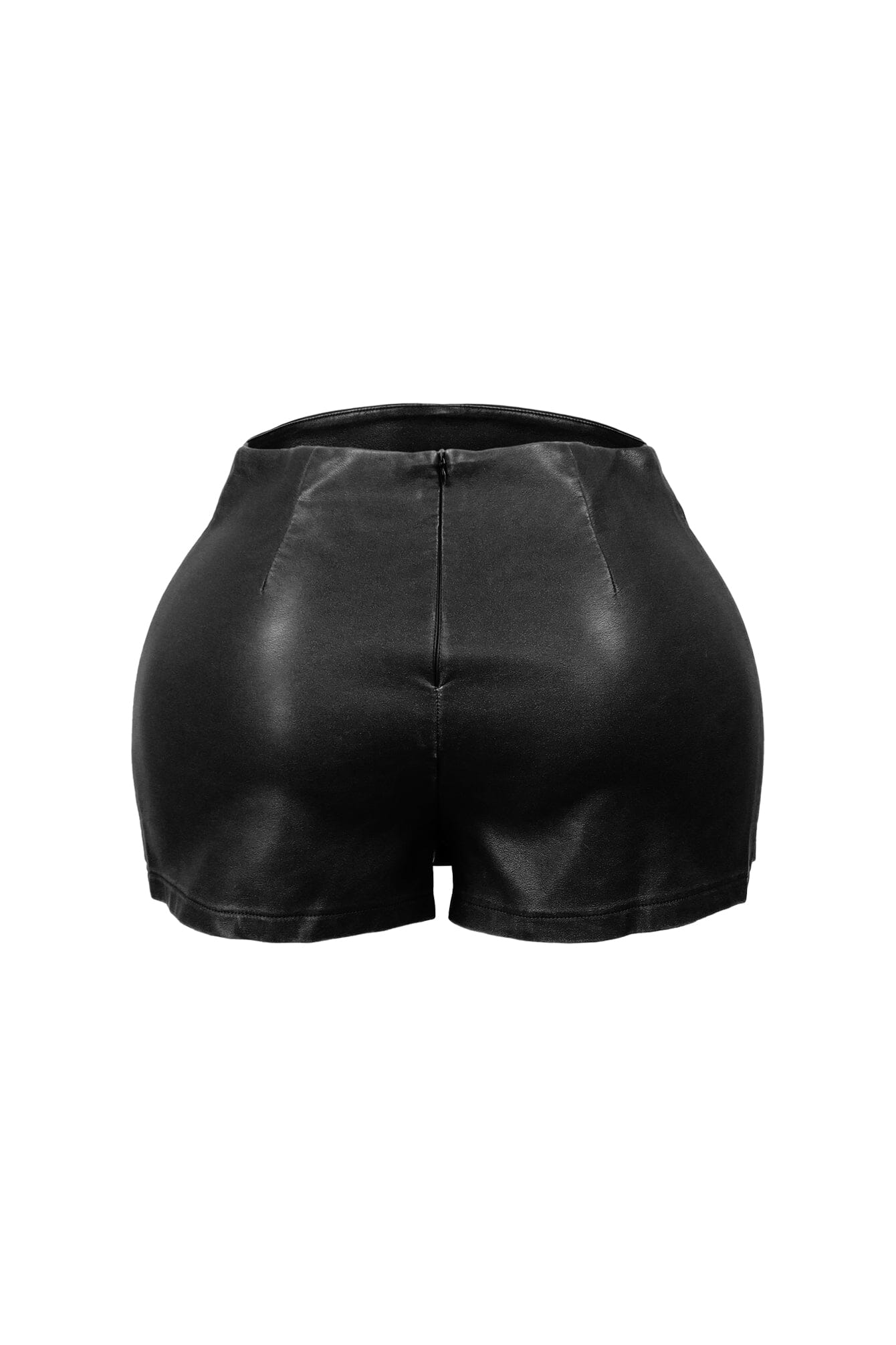 Lenny Washed Faux Leather Skort - Image 7