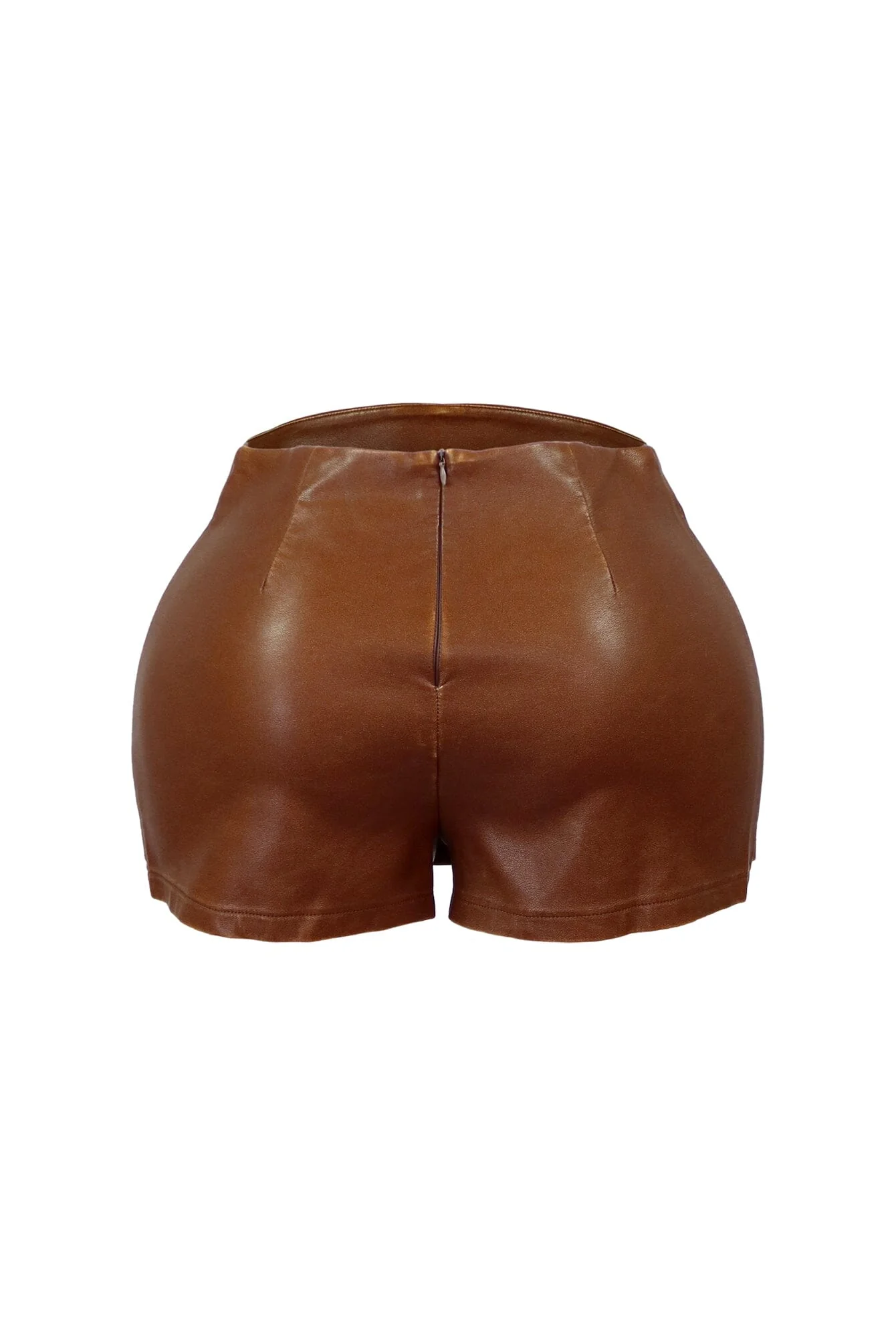 Lenny Washed Faux Leather Skort - Image 8